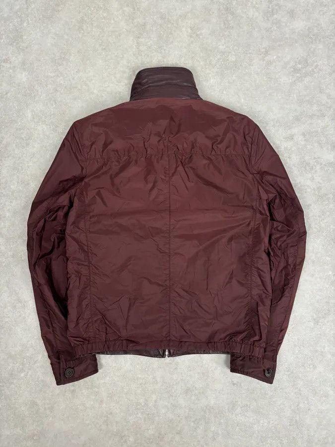 Prada AW2013 Prada Burgundy Leather Reversible Premium Jacket Size US S / EU 44-46 / 1 - 12 Thumbnail