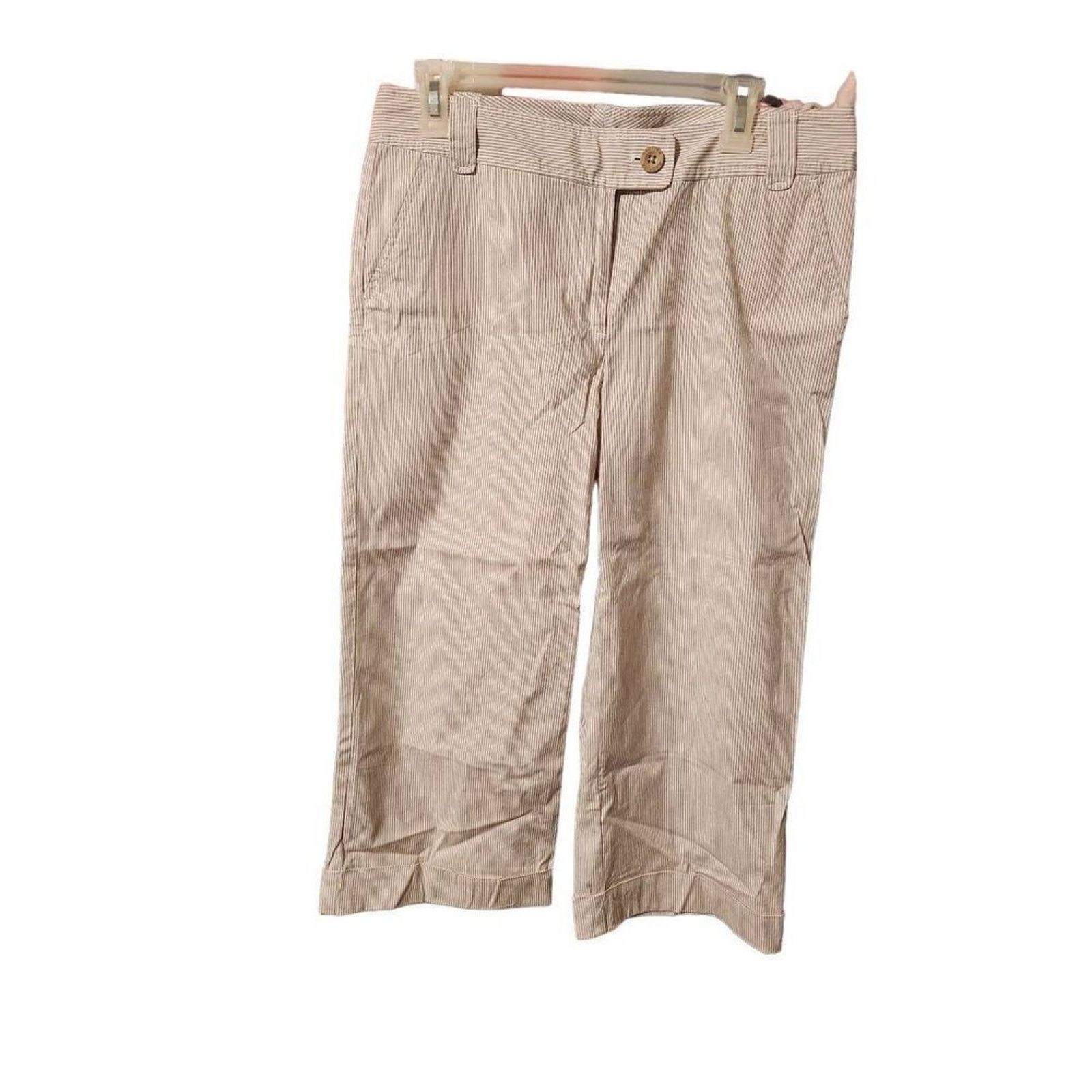Nautica Nautica size 8 tan capris Size 30" / US 8 / IT 44 - 6 Thumbnail