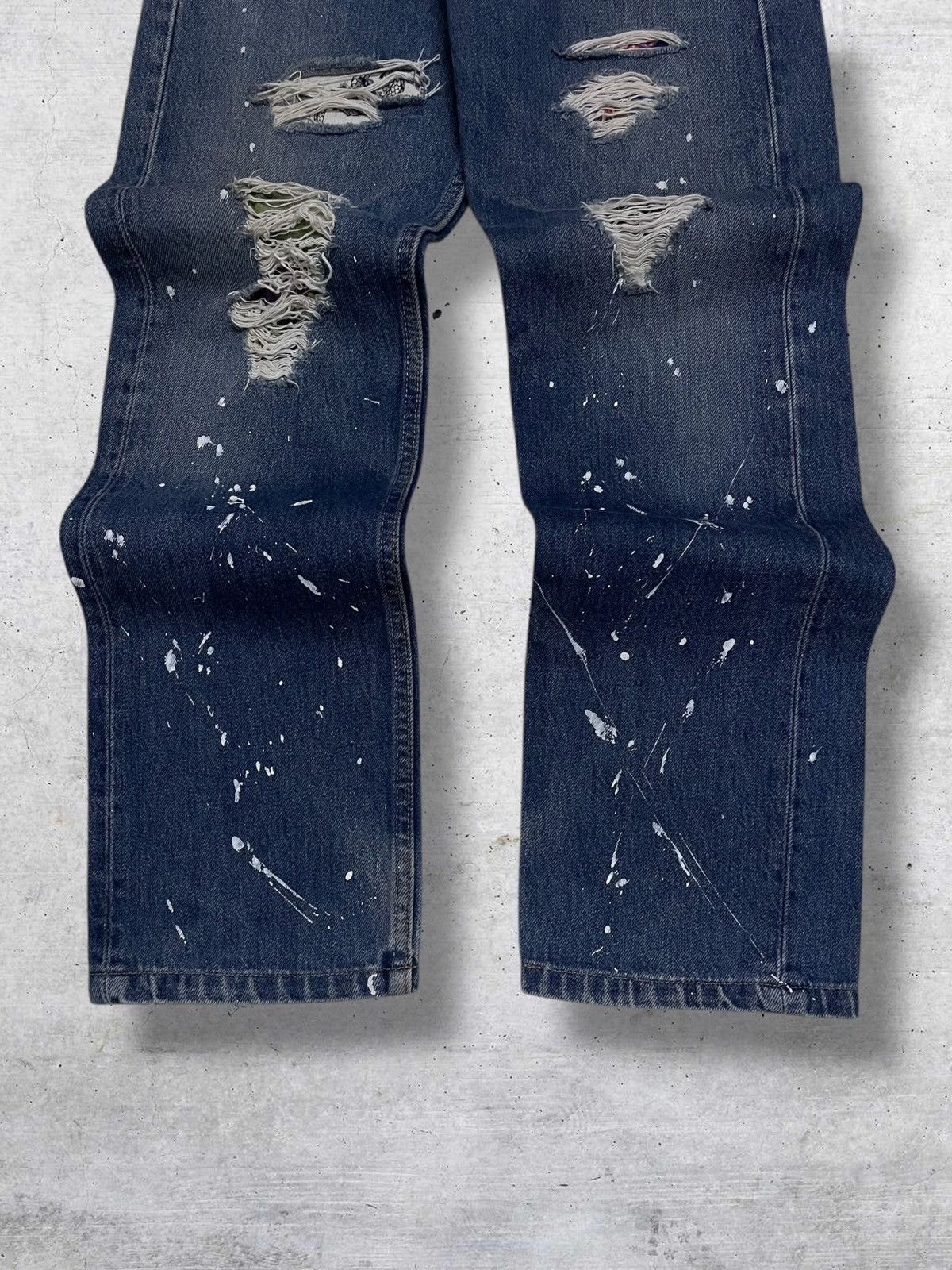 Levi's Vintage Clothing VINTAGE 501 LEVIS 90S DESIGNER USA RARE DESIGN SUKAJAN DENIM Size US 28 / EU 44 - 11 Thumbnail