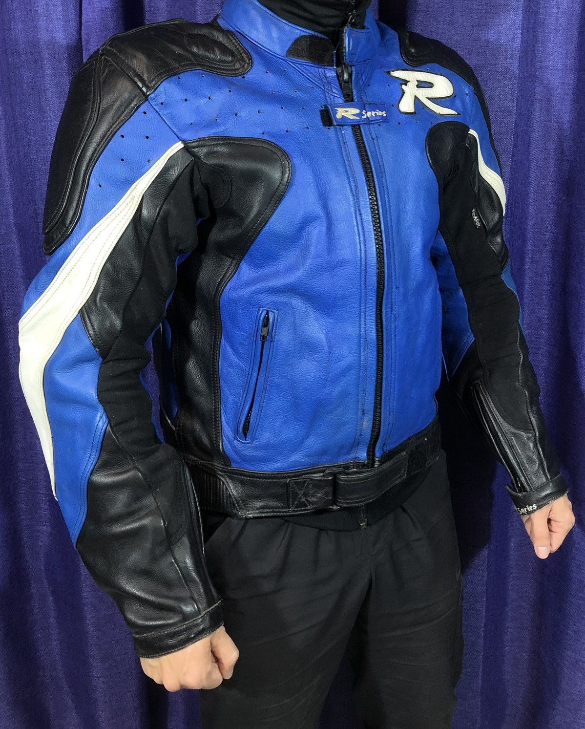 Ferrari × Honda × Yamaha Suzuki Motorcycle Leather Jacket Racing Size US M / EU 48-50 / 2 - 3 Thumbnail