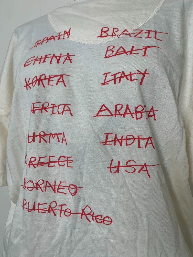 Vivienne Westwood Vivienne Westwood World map T-shirt top Size S / US 4 / IT 40 - 5 Thumbnail