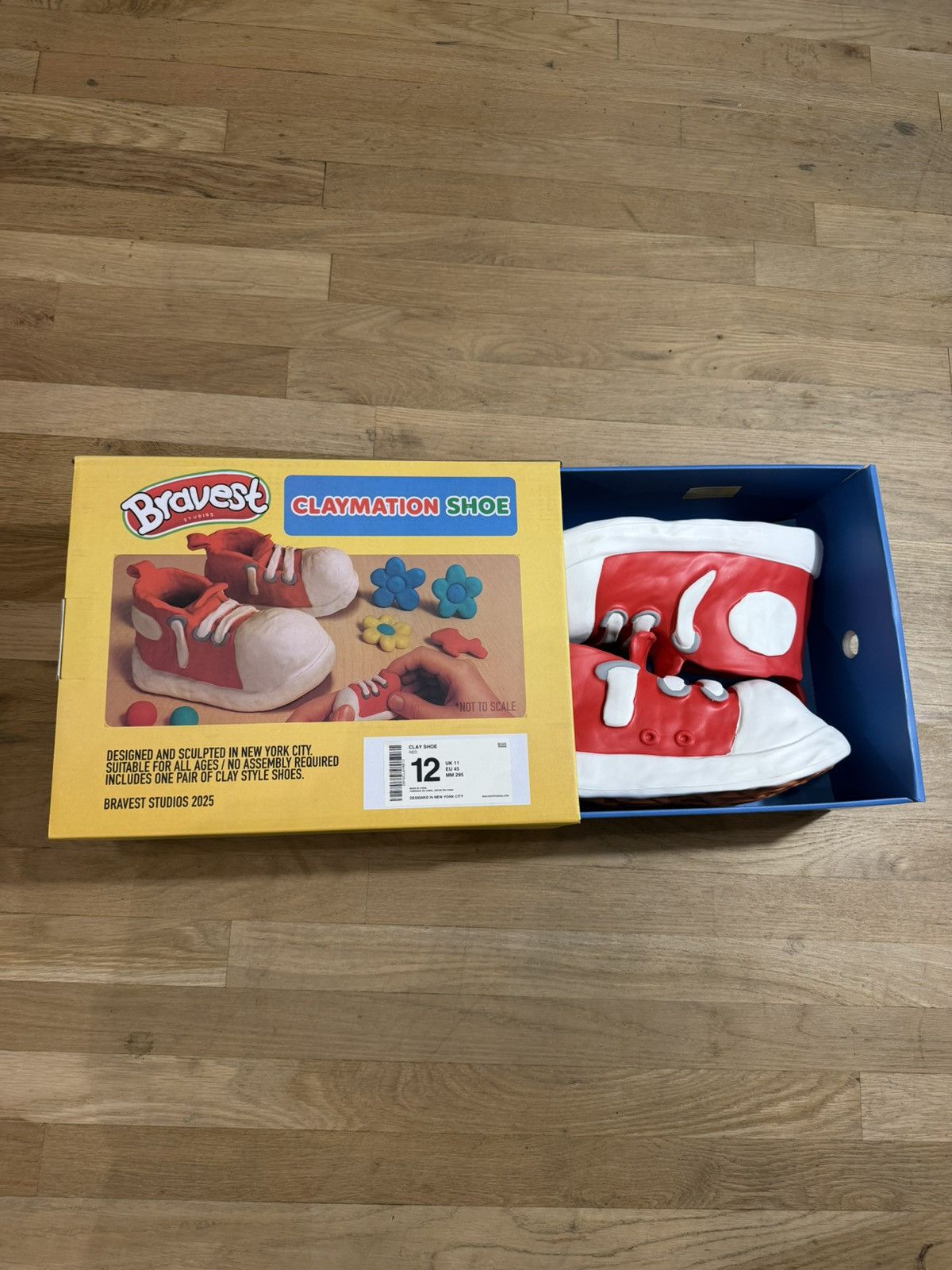 Bravest Studios Bravest Studios Claymation shoes Red Size US 12 / EU 45 - 1 Thumbnail