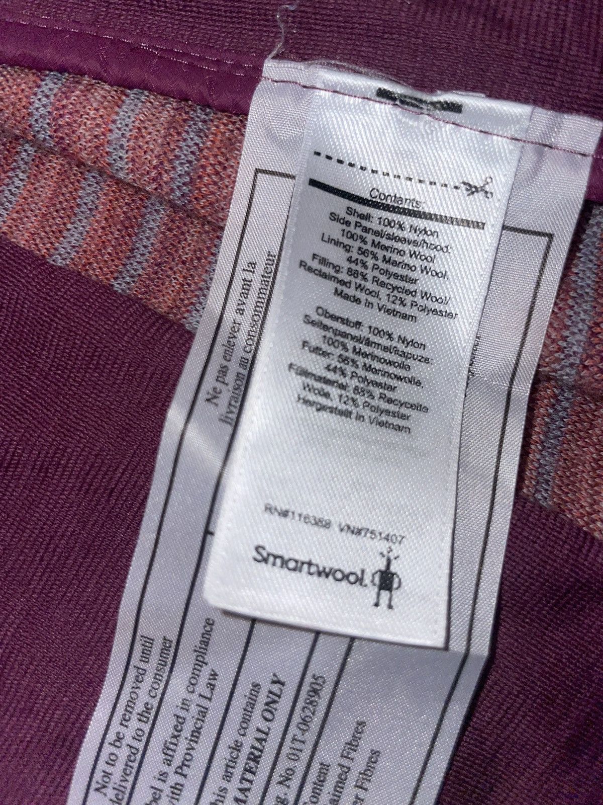 Smartwool Smartwool Women’s Smartloft 60 Hoodie Full Zip Jacket Size M / US 6-8 / IT 42-44 - 10 Thumbnail