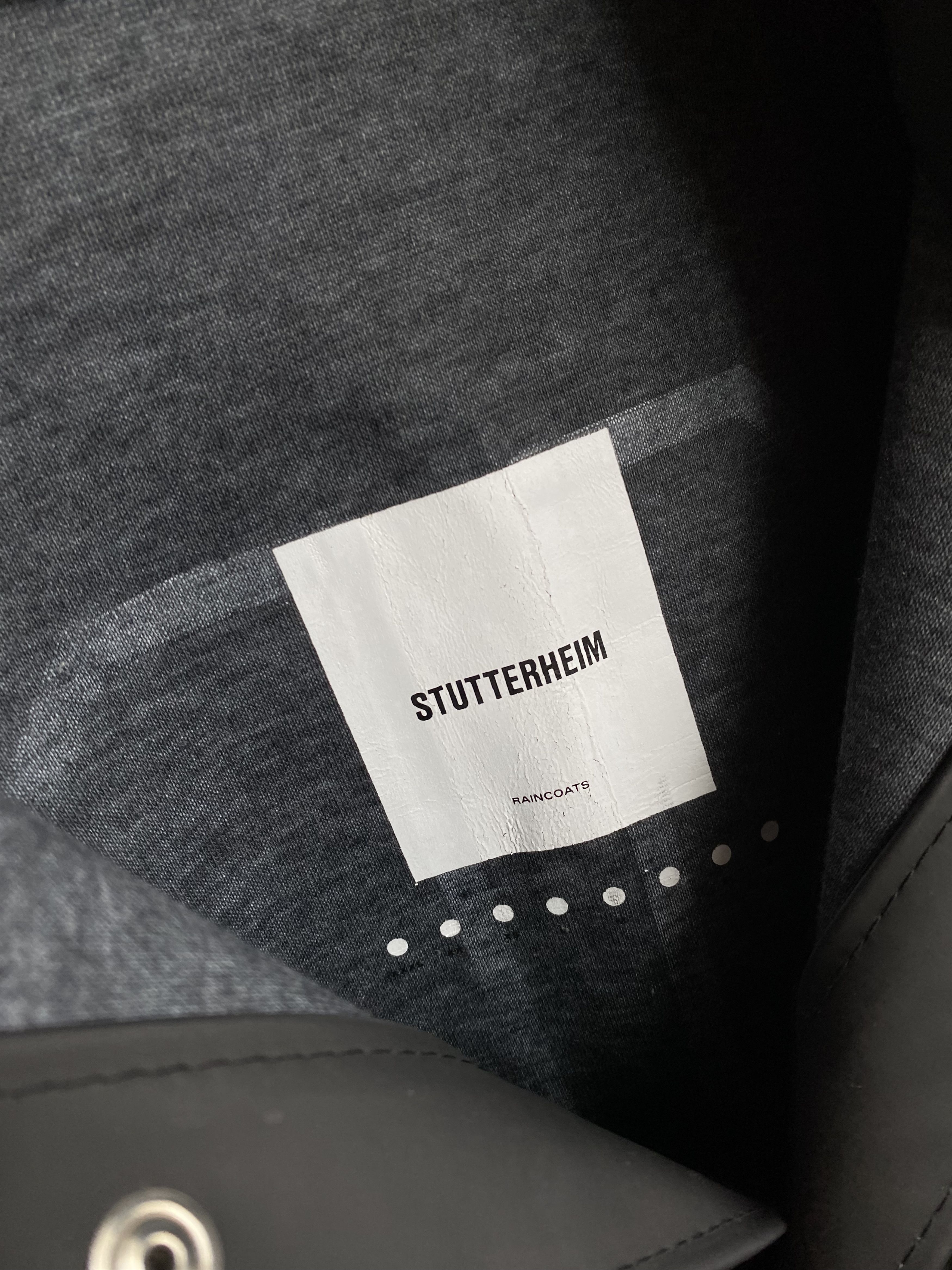 Stutterheim STUTTERHEIM Stockholm M-65 Rain Coat Black Size US M / EU 48-50 / 2 - 5 Thumbnail