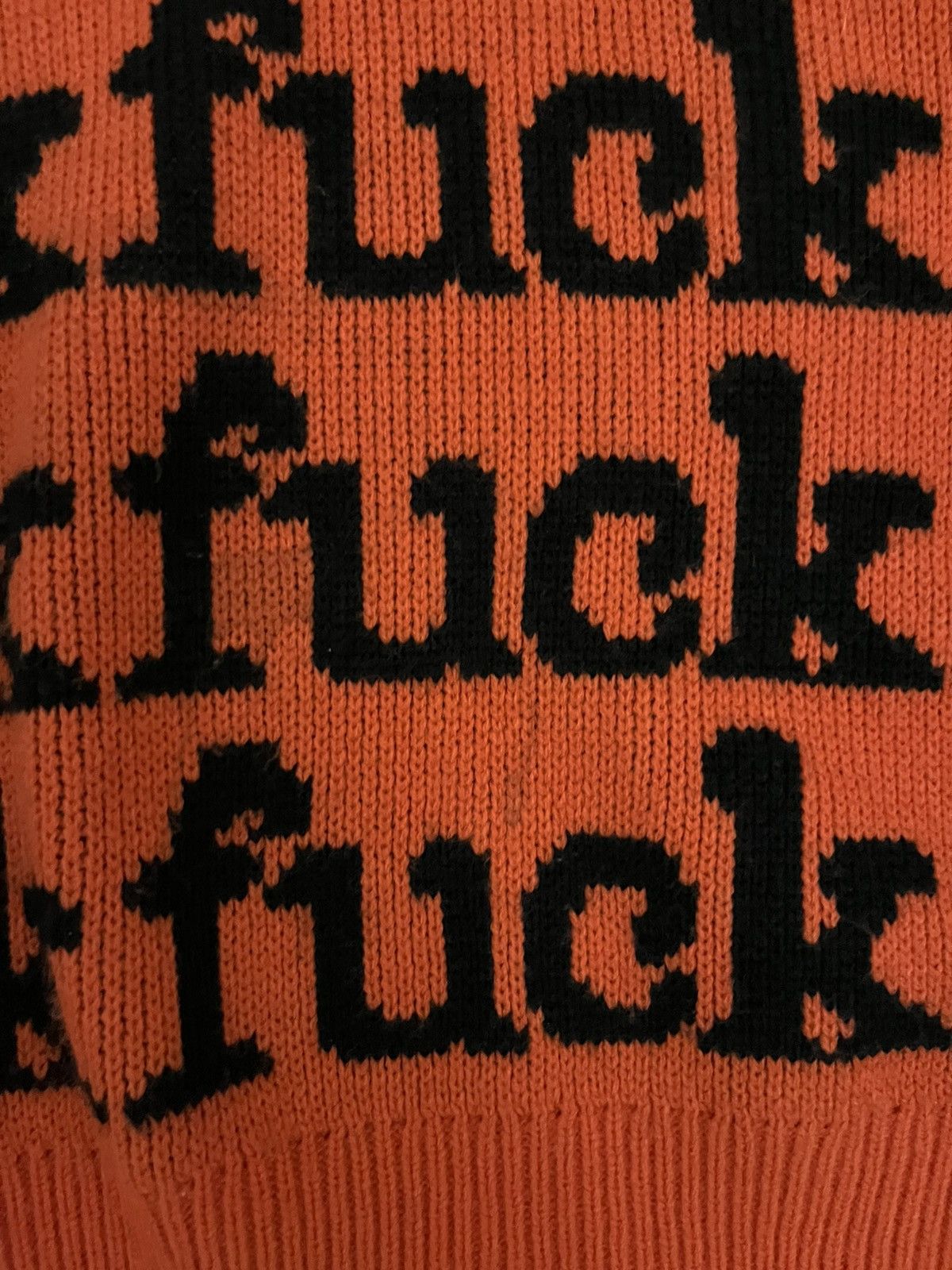 Supreme Supreme fuck knit sweater Size US M / EU 48-50 / 2 - 3 Thumbnail