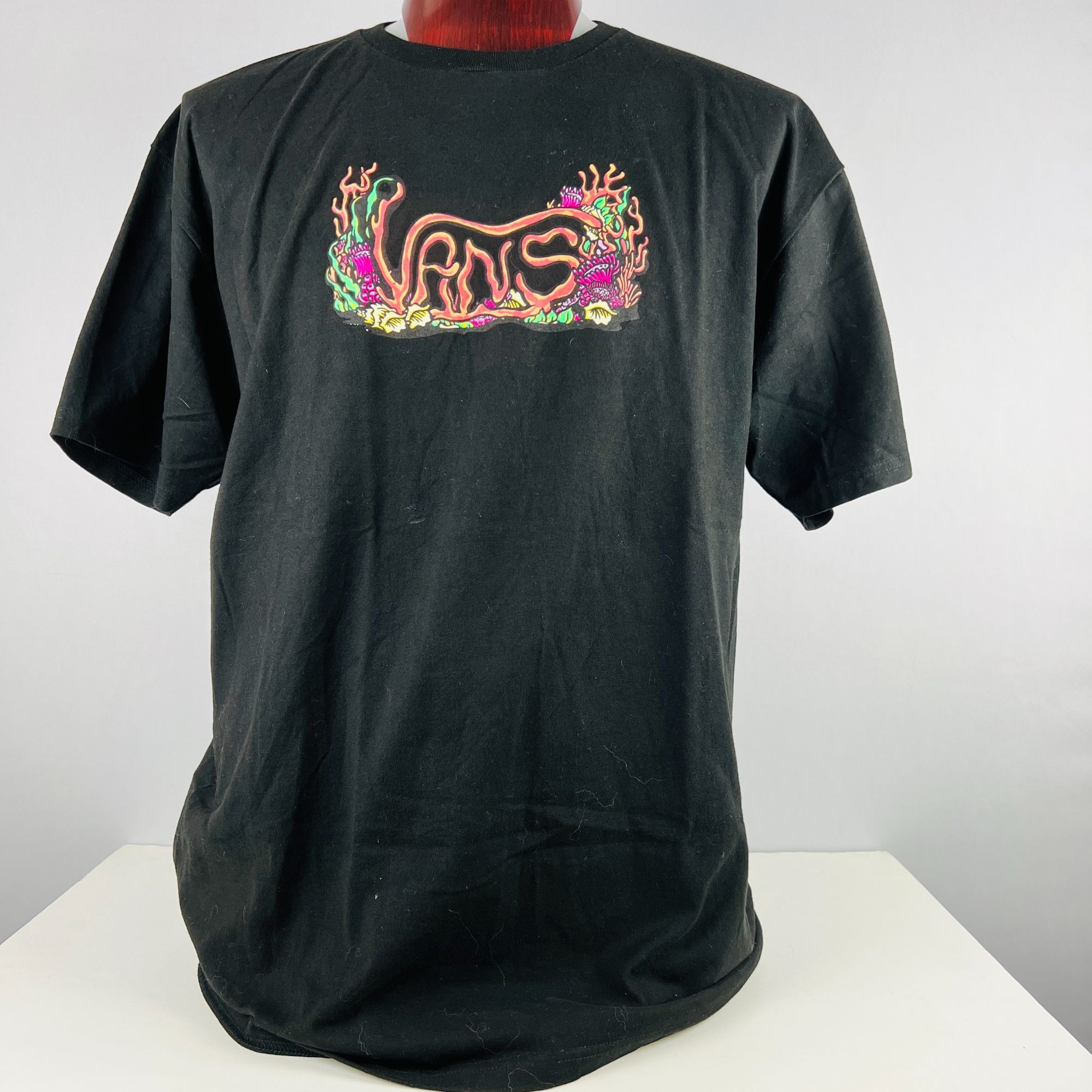 Vans VANS Psychedelic Logo XL T-Shirt Shirt Size US XL / EU 56 / 4 - 1 Thumbnail