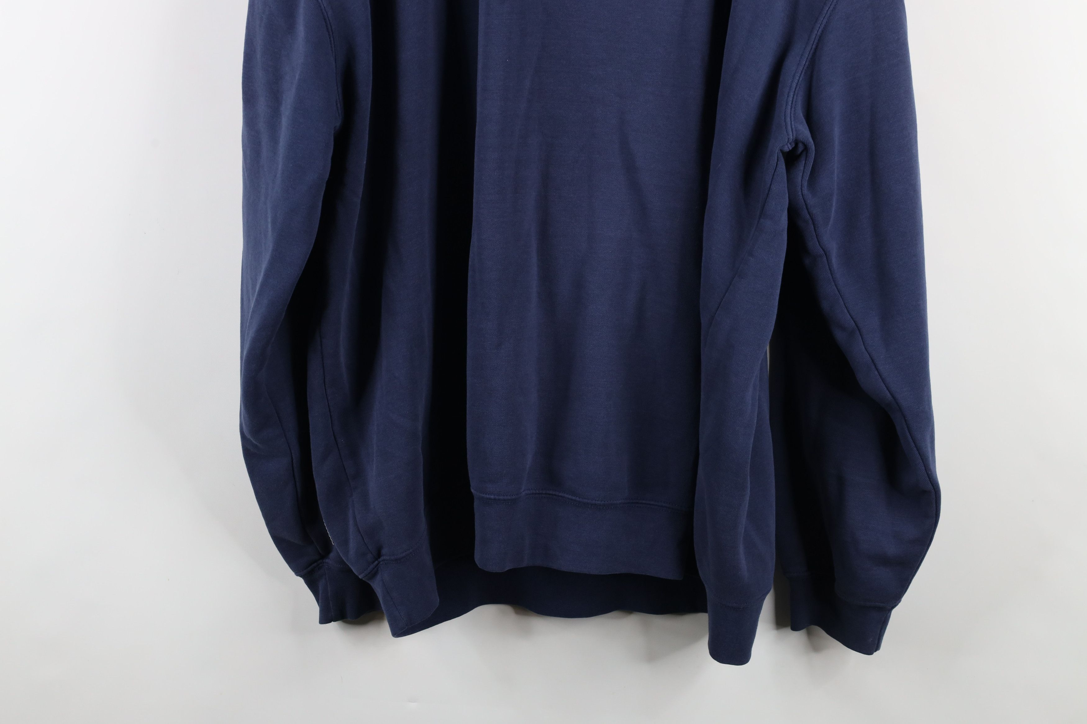 Carhartt × Vintage Vintage 90s Carhartt Spell Out Crewneck Sweatshirt Blue Size US XXL / EU 58 / 5 - 10 Thumbnail