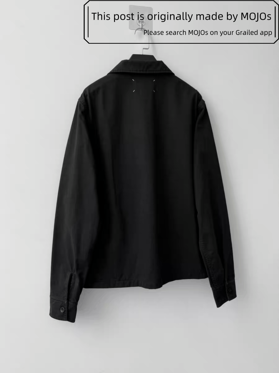 Maison Margiela Sz 41 Maison Margiela 19SS Black Denim Pocket Shirt Jacket Size US L / EU 52-54 / 3 - 2 Thumbnail