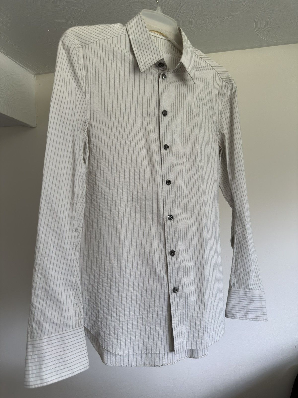 Carol Christian Poell Carol Christian Poell 2010 XLight Reflective Button Up Shirt Size US S / EU 44-46 / 1 - 6 Thumbnail