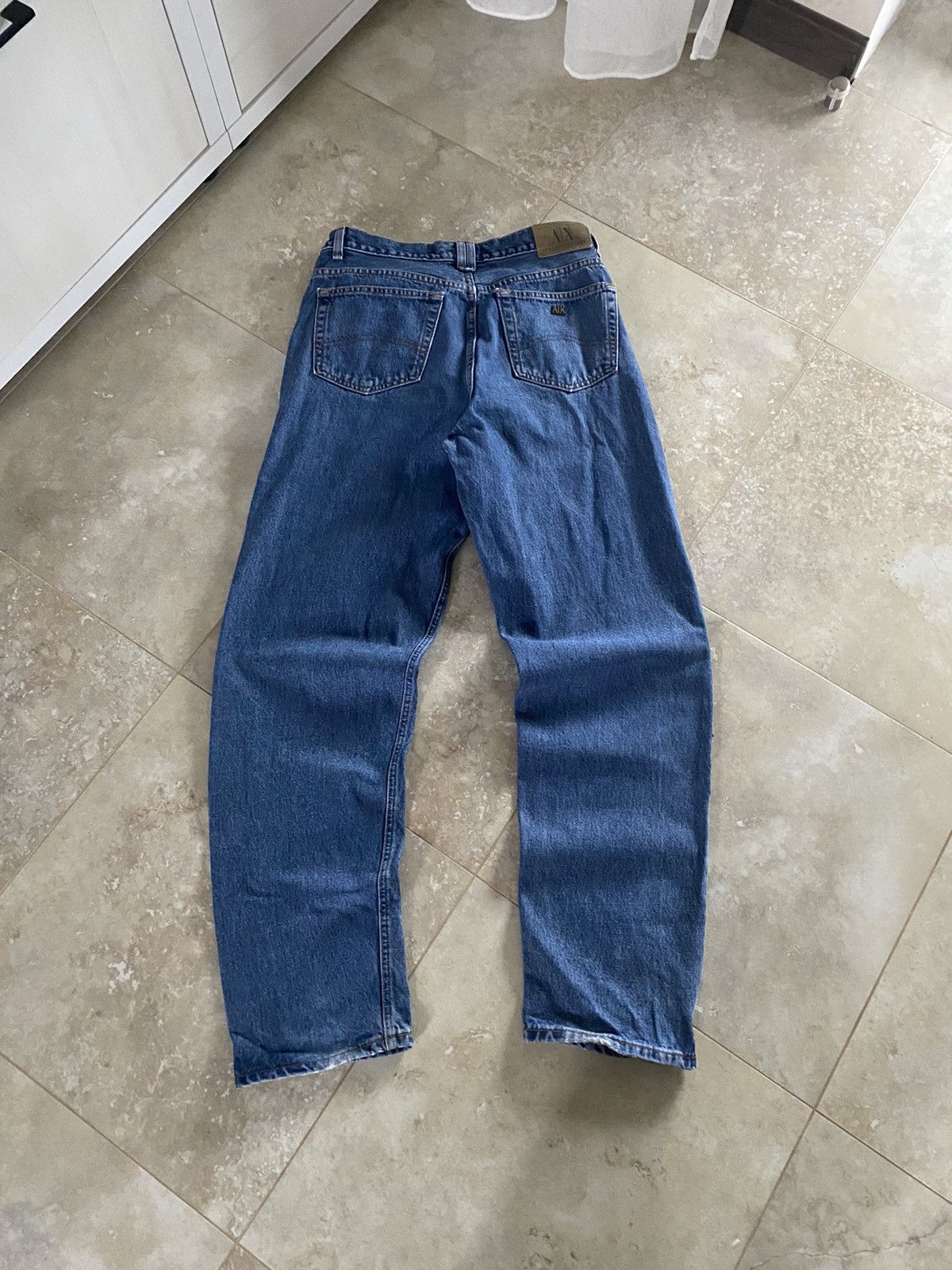 Armani Vintage Armani Baggy Jeans Made in Usa Size US 34 / EU 50 - 1 Thumbnail