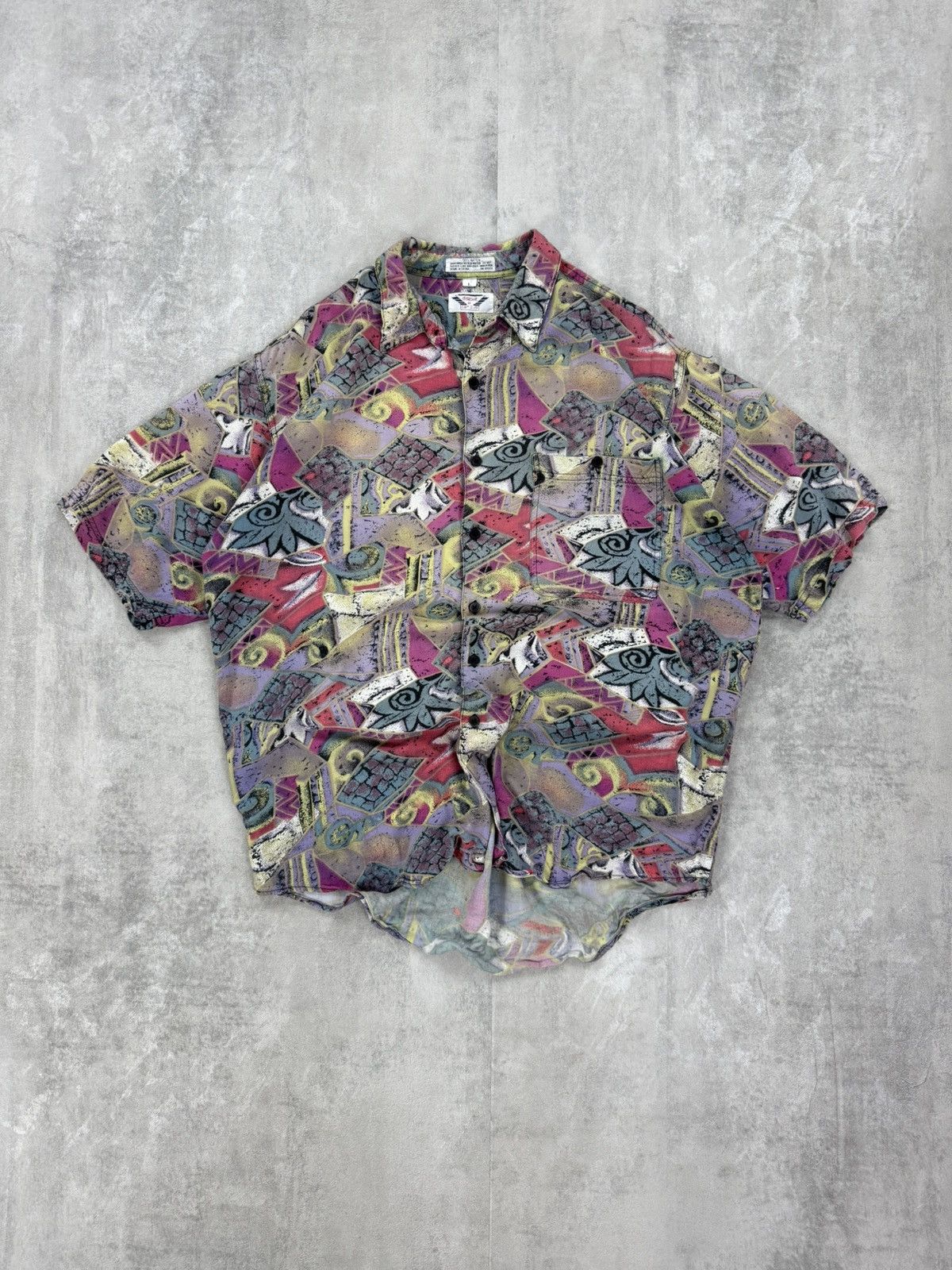 Esprit ESPRIT by CAMPUS Vintage Hawaii Shirt Short Sleeve Large Size US L / EU 52-54 / 3 - 1 Thumbnail