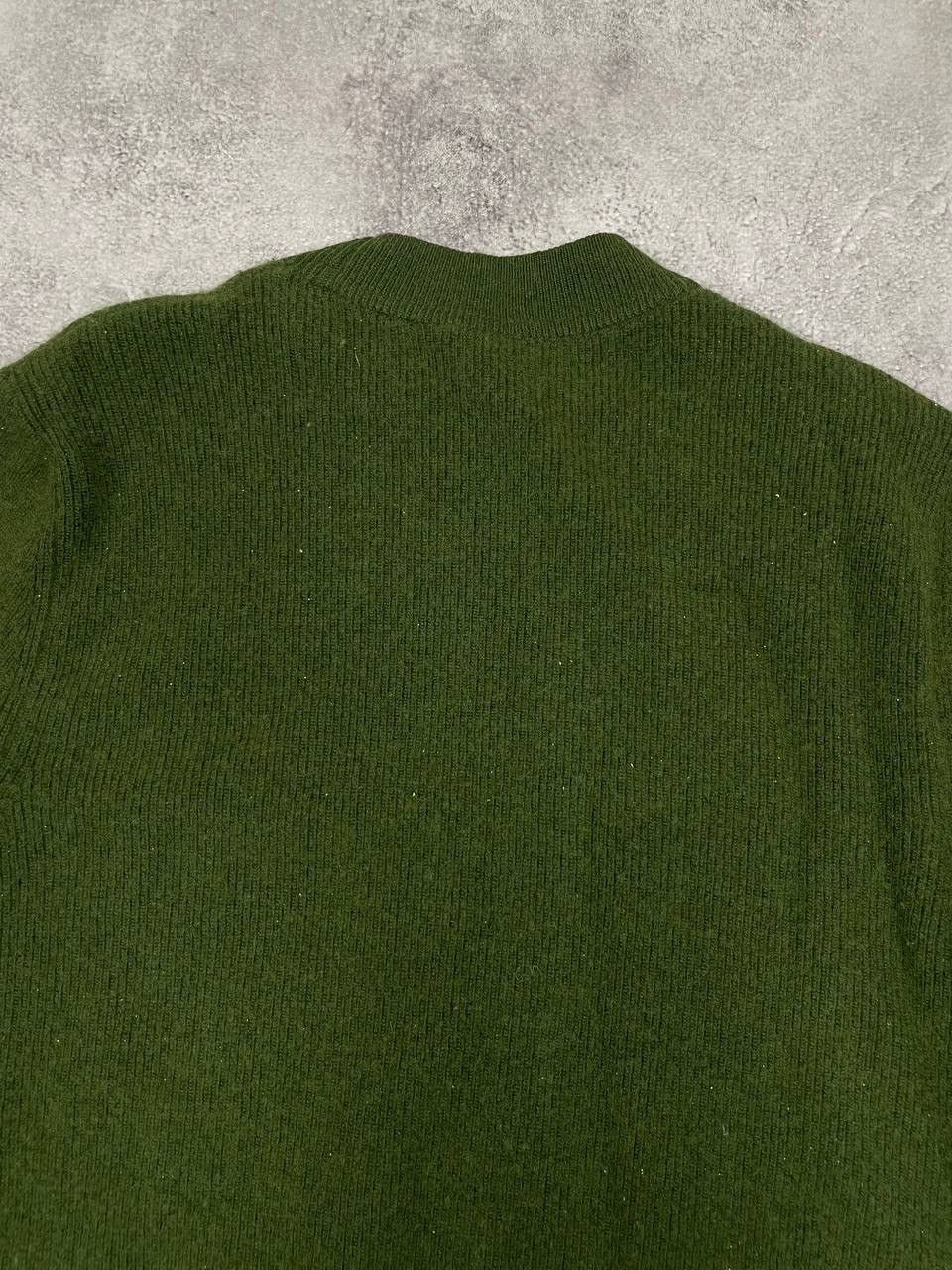 Barbour Barbour International MenSweater Green Crewneck Knit Jumper Size US M / EU 48-50 / 2 - 9 Thumbnail