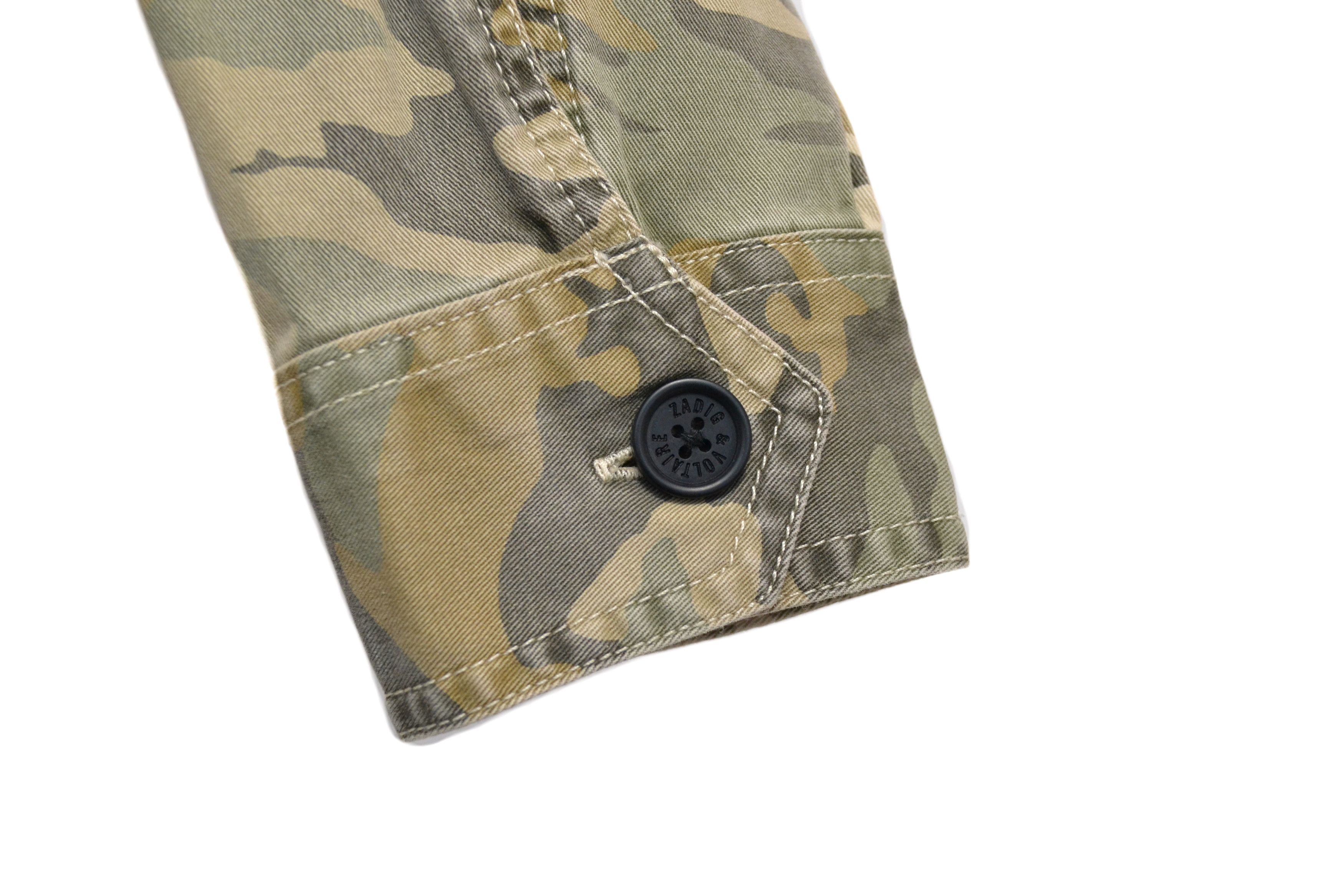 Zadig & Voltaire Zadig & Voltaire Kayak Camouflage Women’s Jacket Size M / US 6-8 / IT 42-44 - 3 Thumbnail