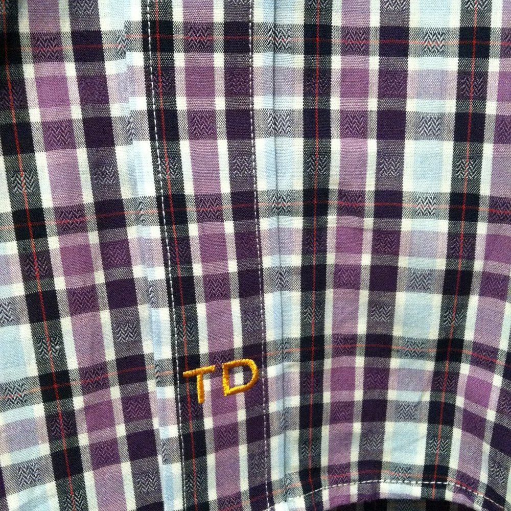 Thomas Dean THOMAS DEAN MENS NEW 100%COTTON CASUAL SHIRT SIZE: M Size US M / EU 48-50 / 2 - 11 Thumbnail
