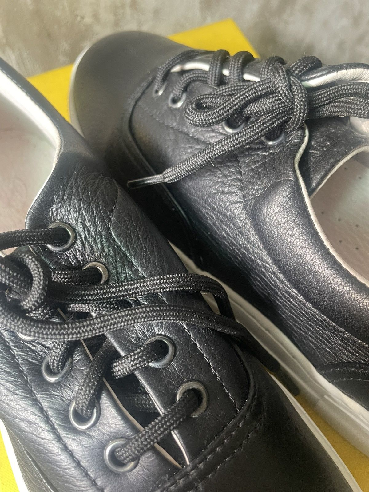 Diemme Diemme Black Deer Nappa Shoes Size US 7 / EU 40 - 4 Thumbnail