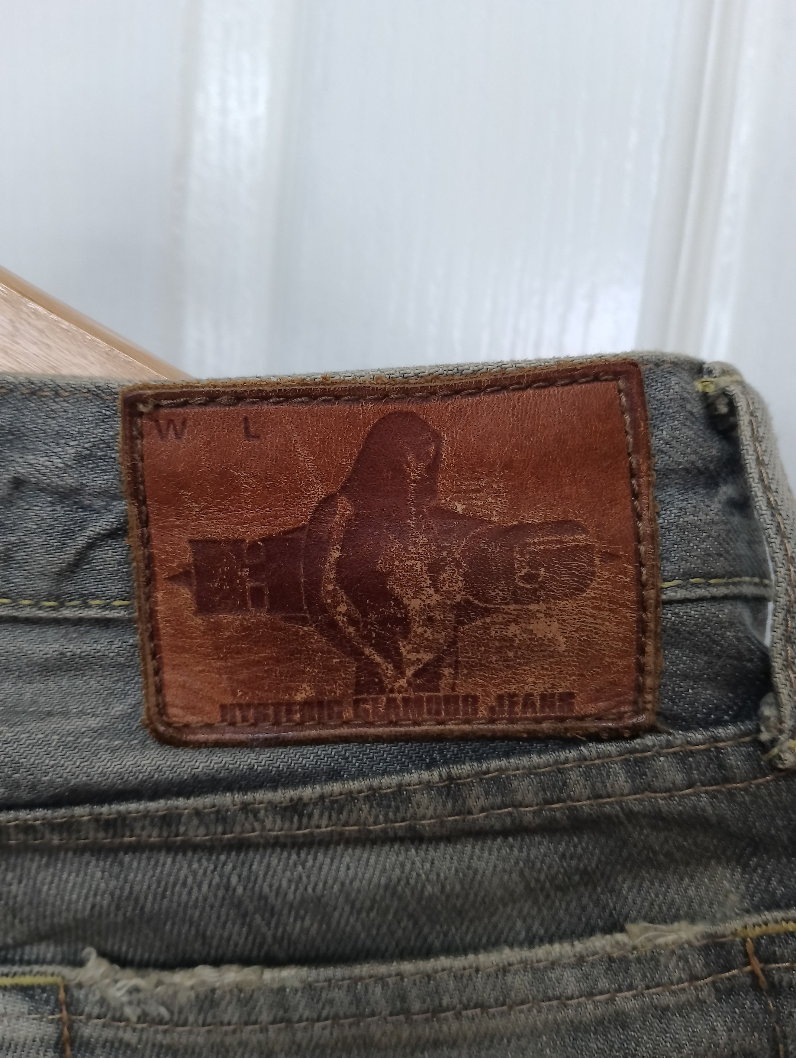 Japanese Brand Hysteric Glamour Punk Seditionaries Jeans Size 31" - 3 Thumbnail
