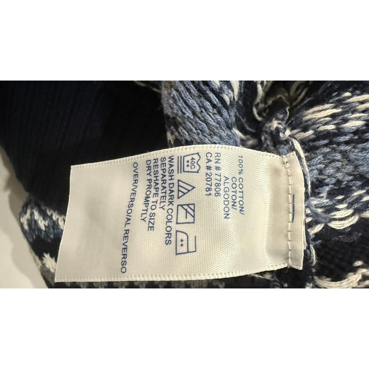 Tommy Hilfiger Tommy Hilfiger Men's Large Multicolor Crew Neck Sweater Size US L / EU 52-54 / 3 - 6 Thumbnail