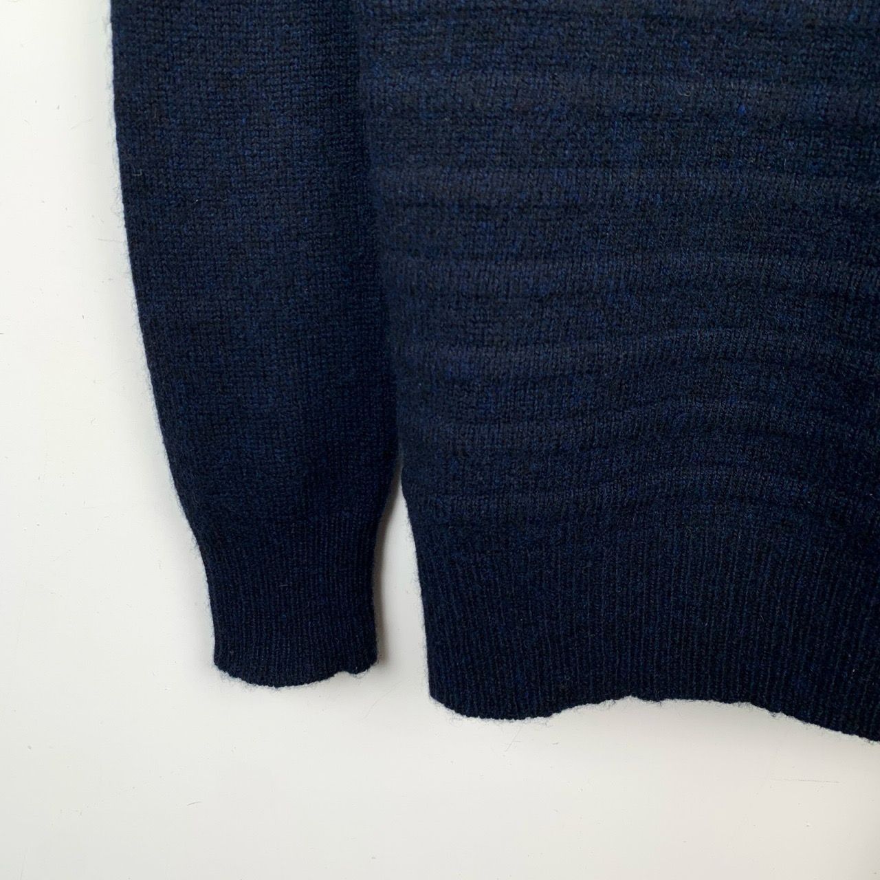 Balmain Balmain Navy Blue Cashmere Sweater With Gold Button Detail O Size XS / US 0-2 / IT 36-38 - 4 Thumbnail