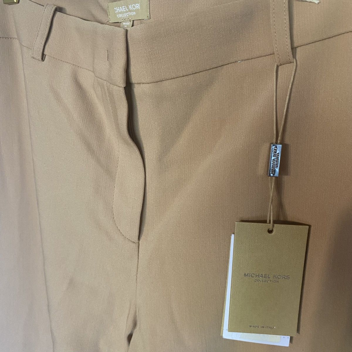 Michael Kors Michael Kors Collection MSRP $1000+ Wide Leg Dress Pants NWT Size 36" / US 14 / IT 50 - 2 Thumbnail
