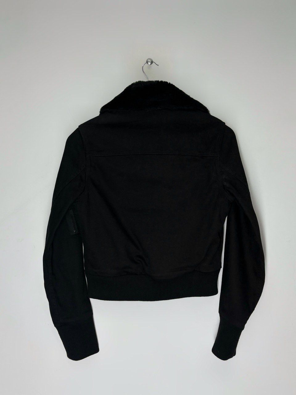 Allsaints All Saints North Denim Jacket Faux Fur Collar & Lining Size S / US 4 / IT 40 - 6 Thumbnail