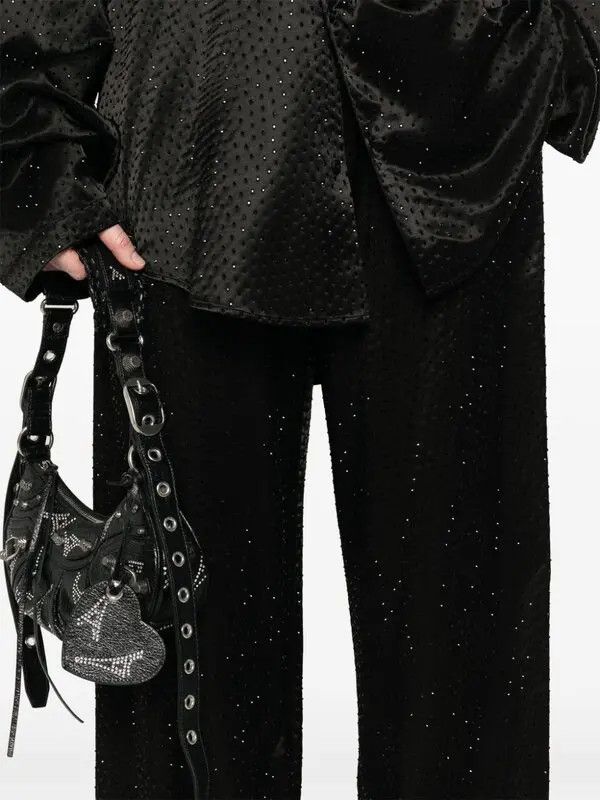 Balenciaga o1y0625 Sweatpant in Black Size 27" / US 4 / IT 40 - 3 Thumbnail