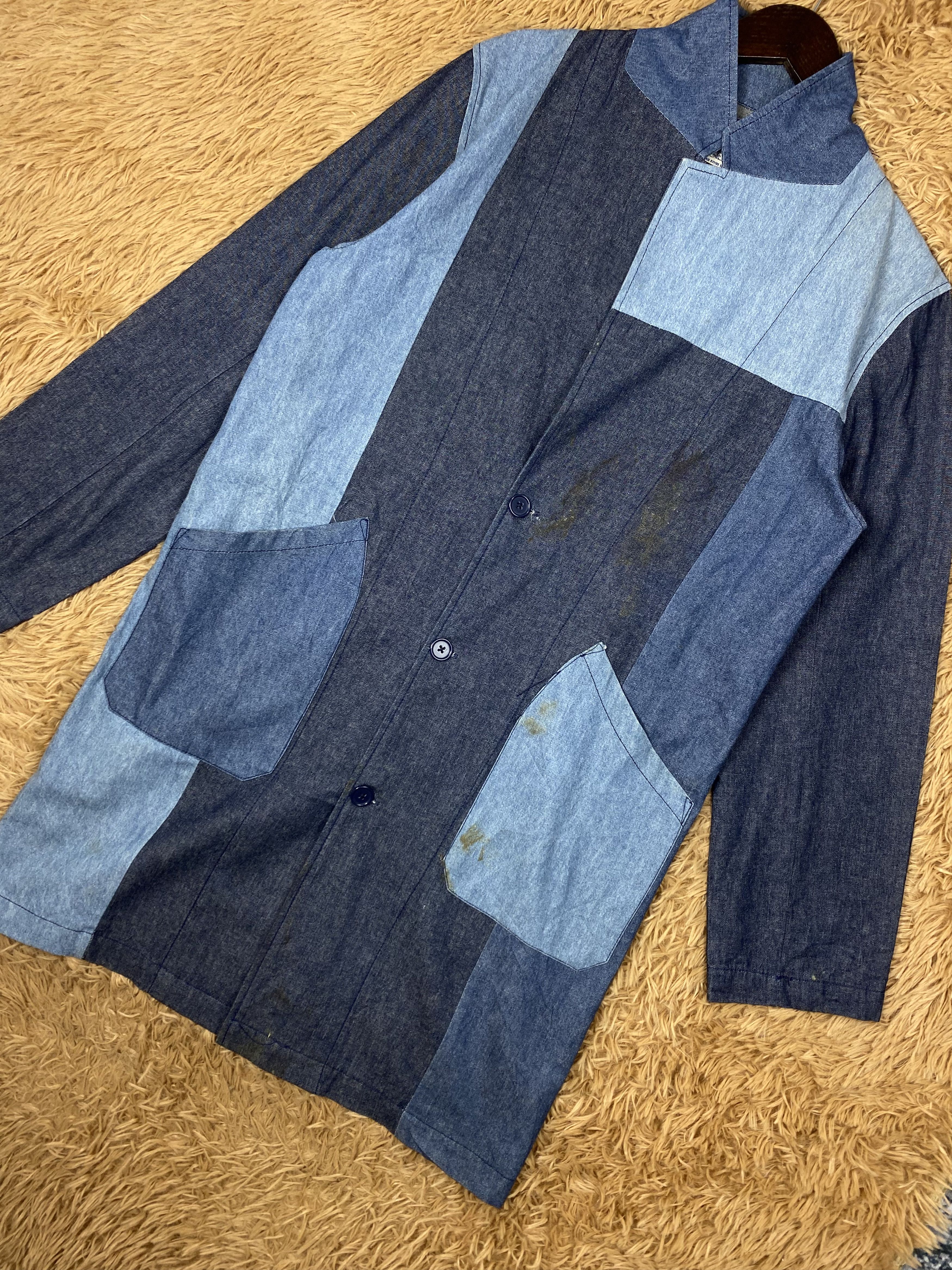 Japanese Brand Vintage Temptation Button Long Jacket PJ2564 Size US L / EU 52-54 / 3 - 2 Thumbnail