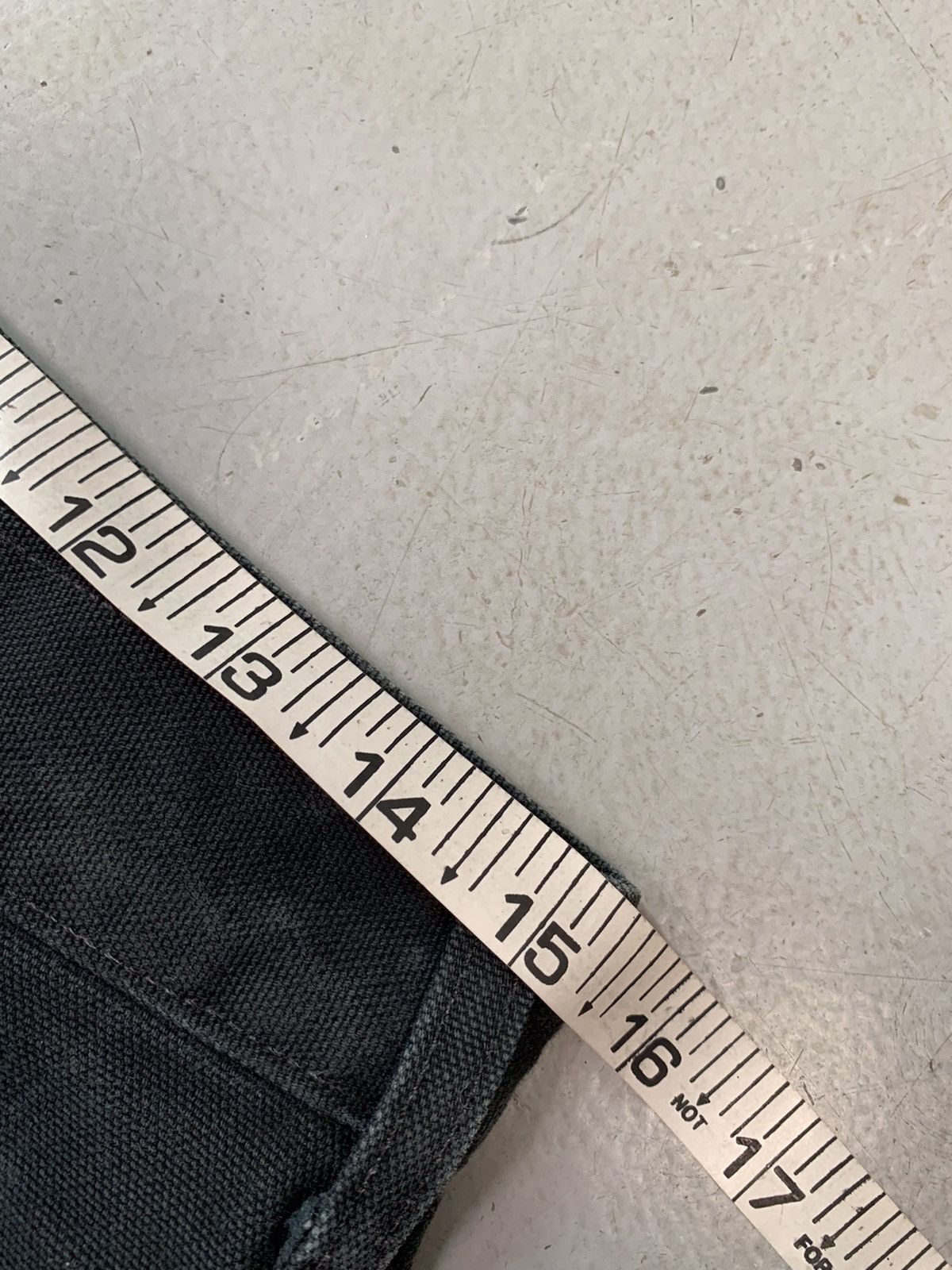 Carhartt Vintage Carhartt B11 blk carpenter workwear denim Size US 30 / EU 46 - 9 Thumbnail