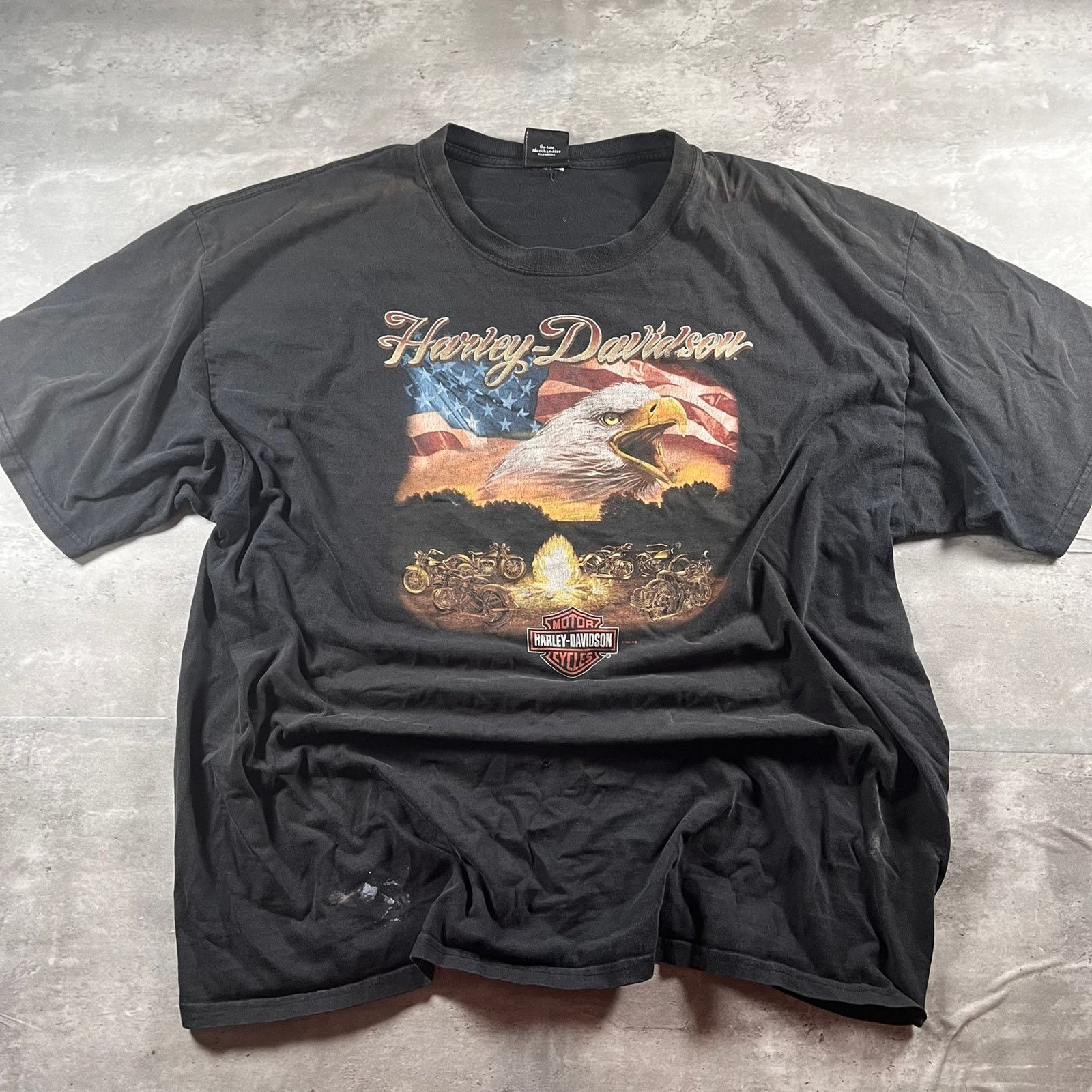 Harley Davidson 2000s vintage Harley Davidson t shirt Size US XXL / EU 58 / 5 - 1 Thumbnail