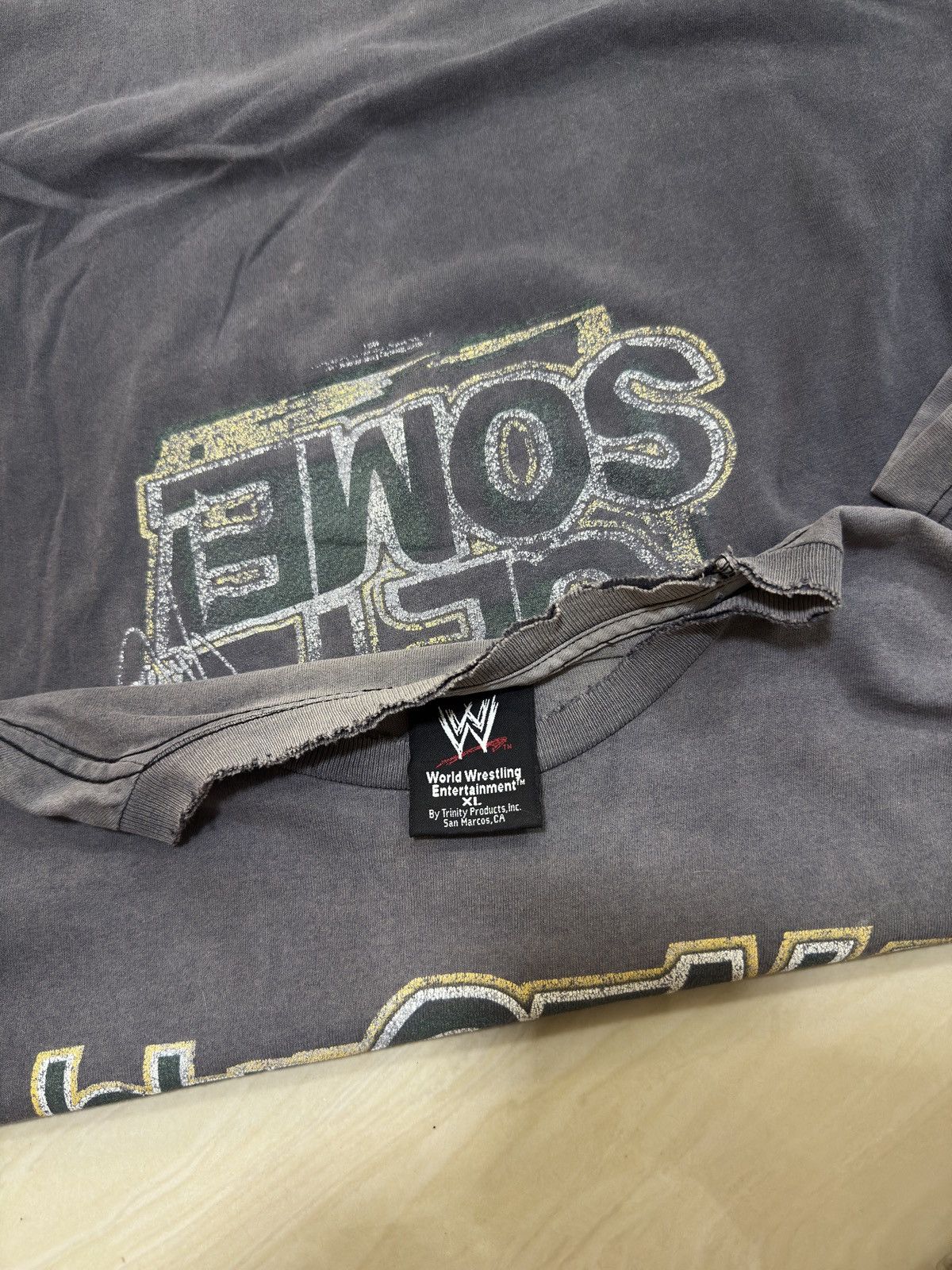 WWE Vintage wwe john cena rare 2005 t shirt Size US XL / EU 56 / 4 - 16 Thumbnail