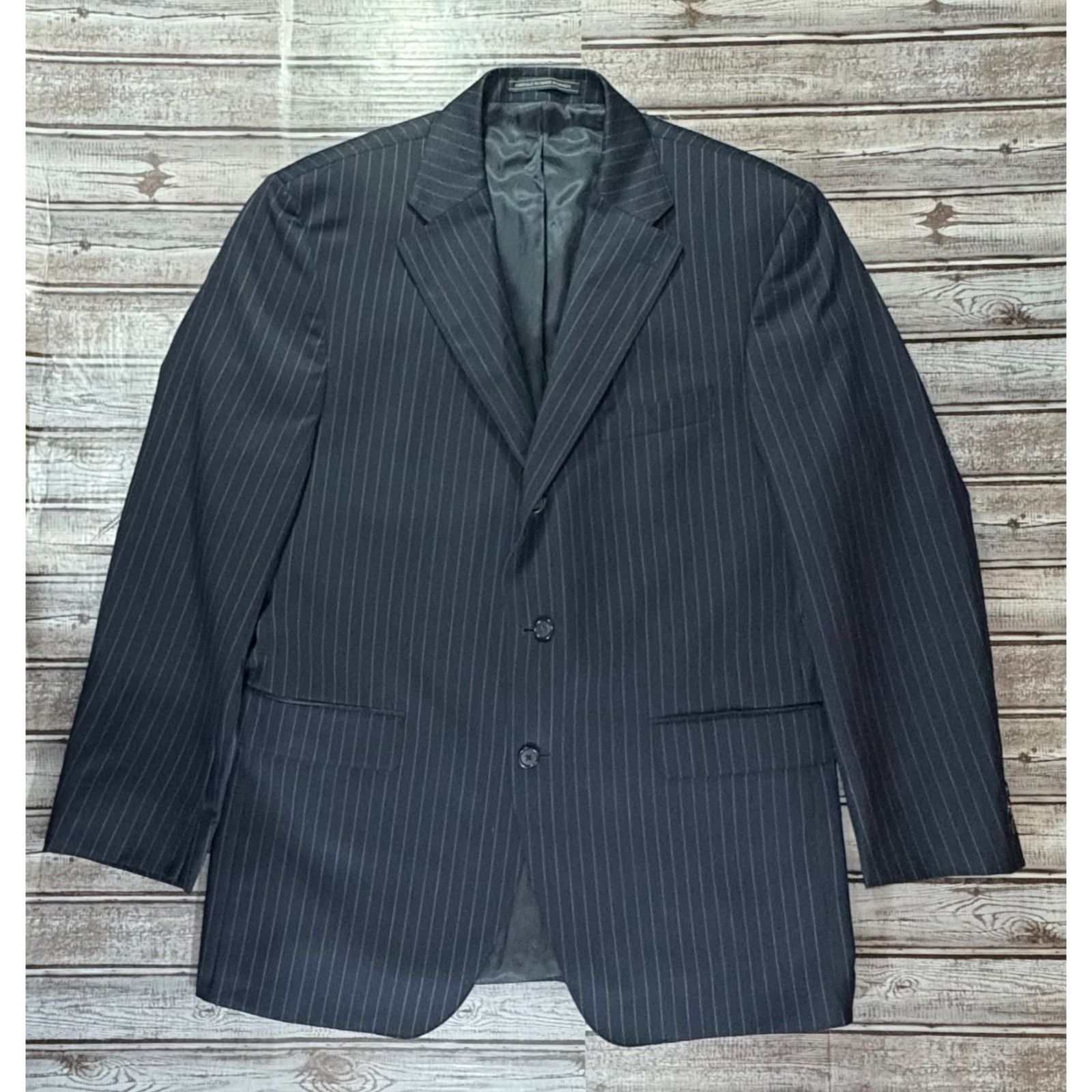 J. Press J. Press Parker Wool Pinstripe Blazer Sport Coat sz 43R colo Size 42R - 1 Thumbnail
