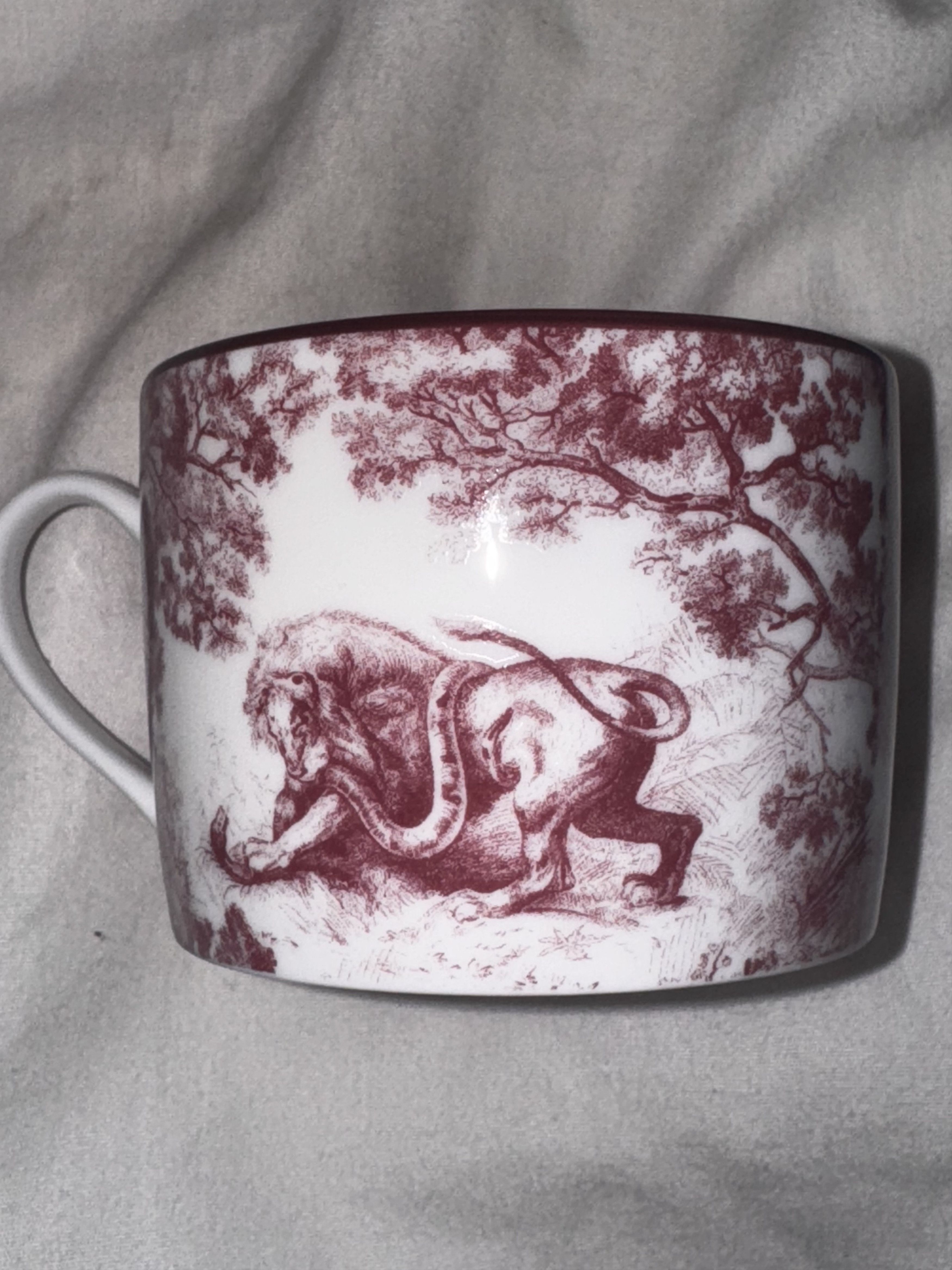 Toile de Jouy Tea Cup