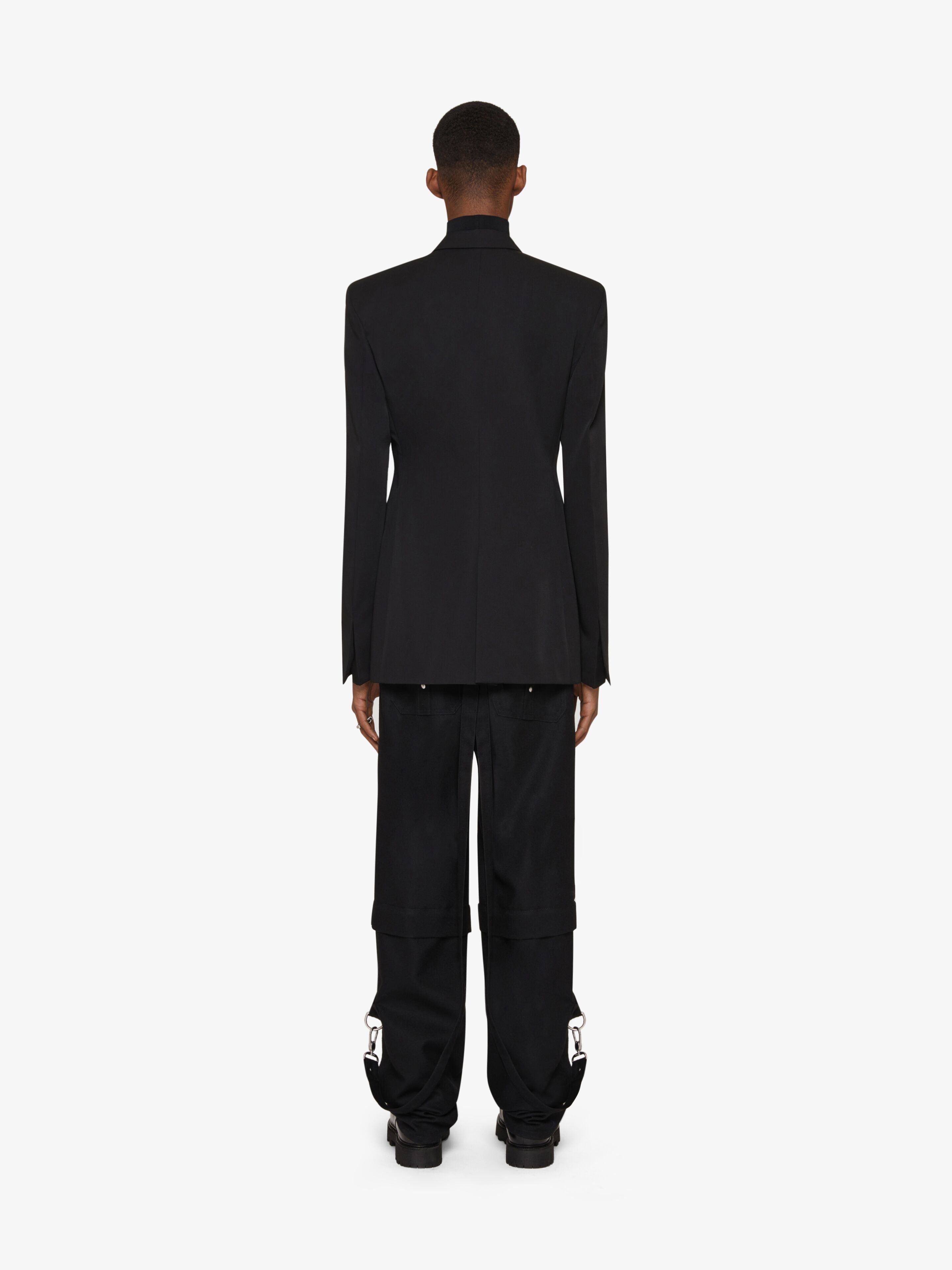 Givenchy o1w1db10325 Hardware Pant in Black Size US 26 / EU 42 - 2 Thumbnail