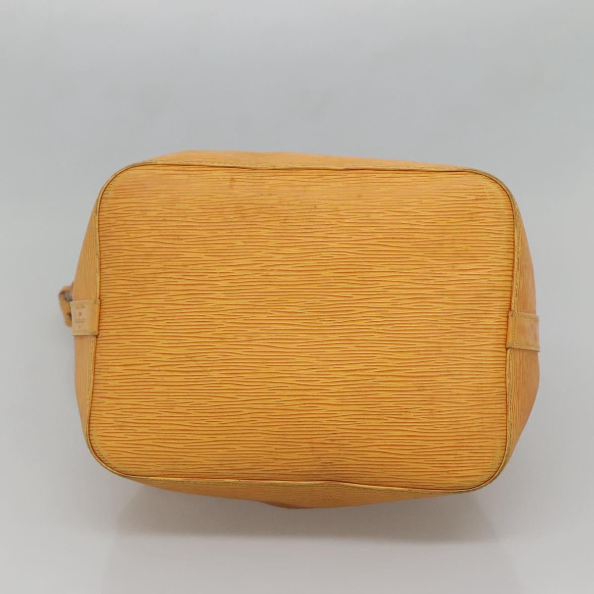 Louis Vuitton LOUIS VUITTON Epi Petit Noe Shoulder Bag Yellow M44109 Size ONE SIZE - 5 Thumbnail