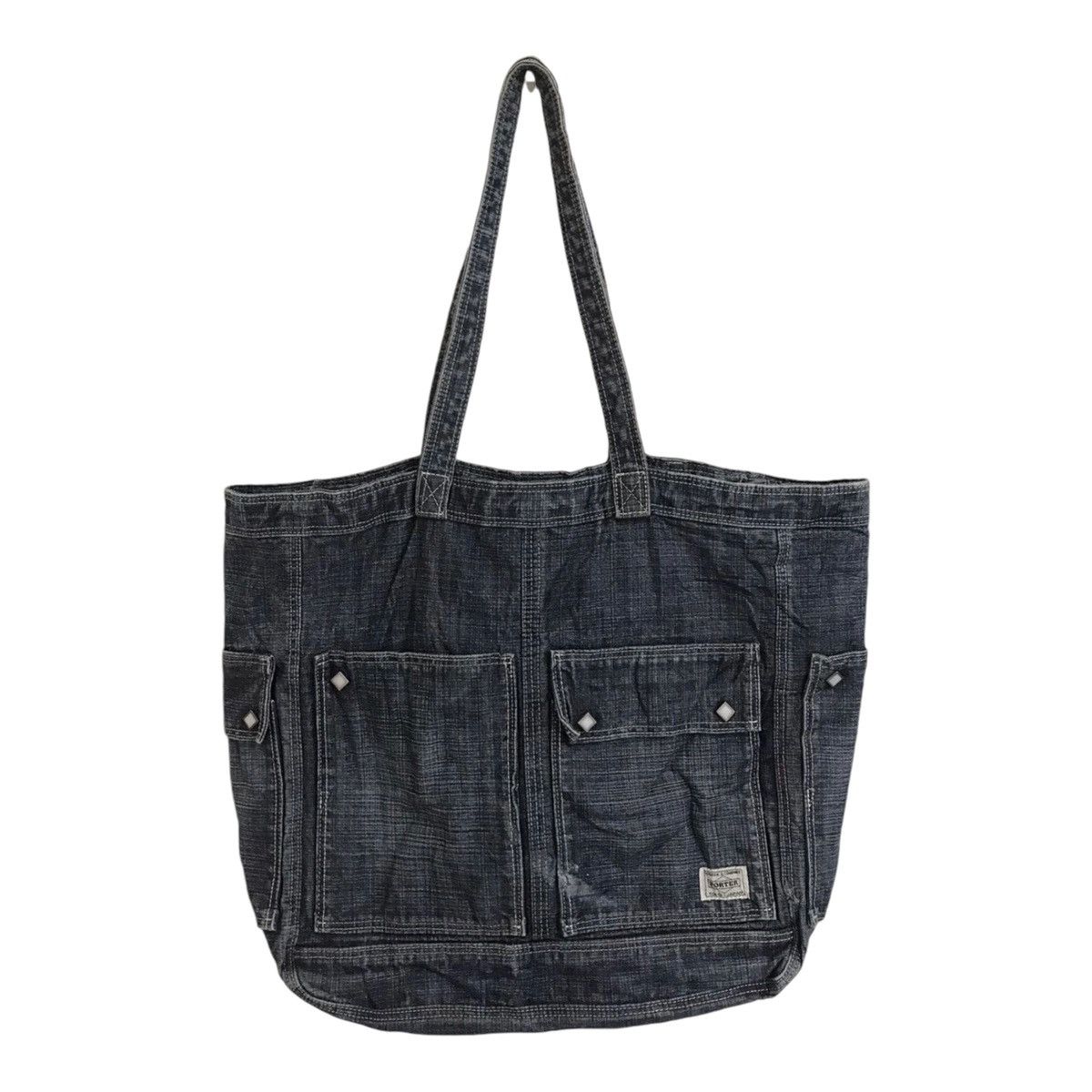 Porter × Porter Classic Tote Bag PORTER Jeans Tokyo Japan Size ONE SIZE - 1 Thumbnail