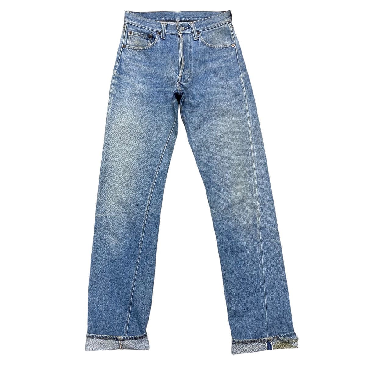 Levi's Vintage 80s Levis 501 Redline Jeans 27x32 Size US 27 - 1 Thumbnail