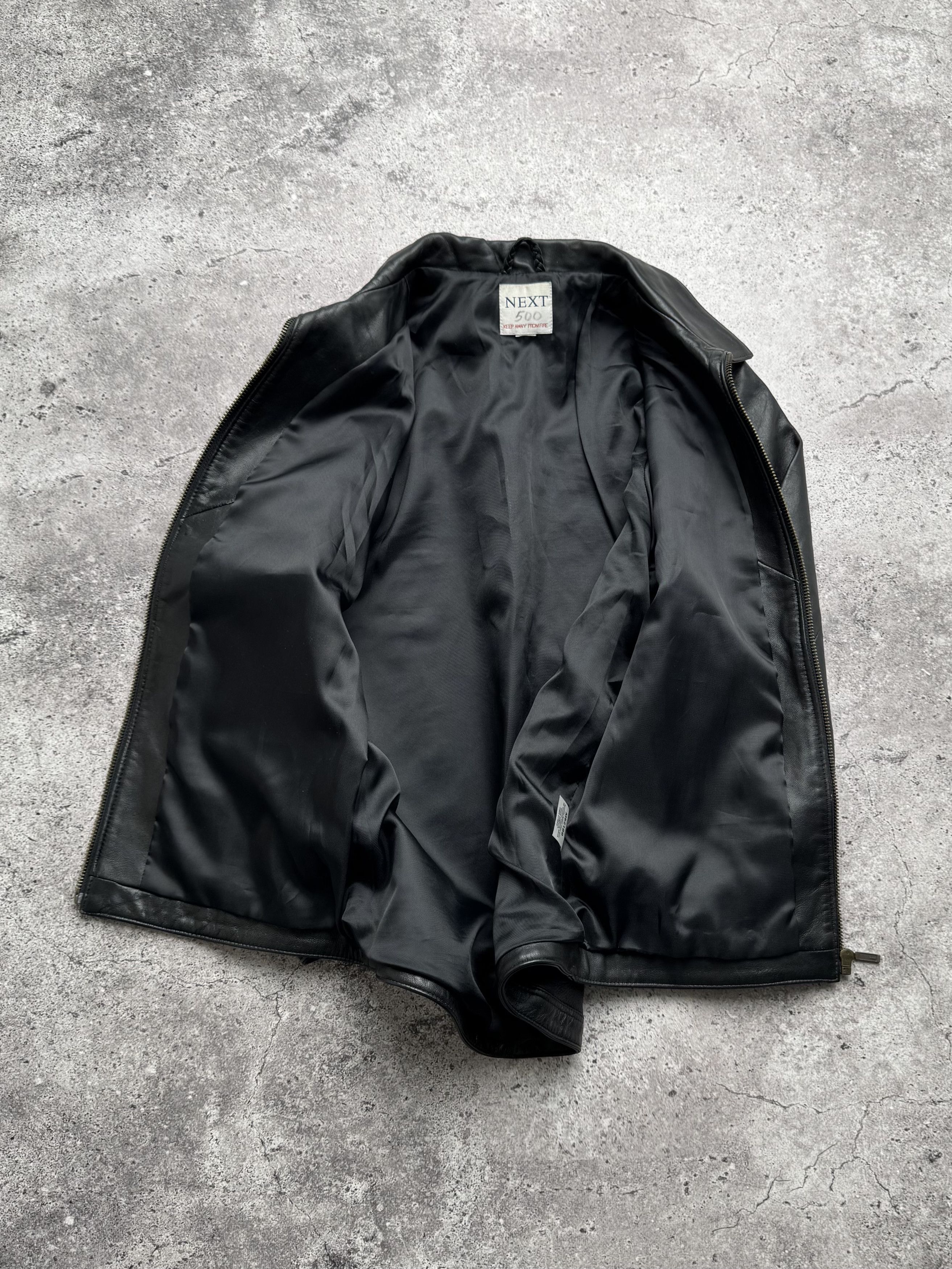 Vintage Vintage Leather Jacket C2(V481) Size XXS / US 00 / IT 34 - 6 Thumbnail