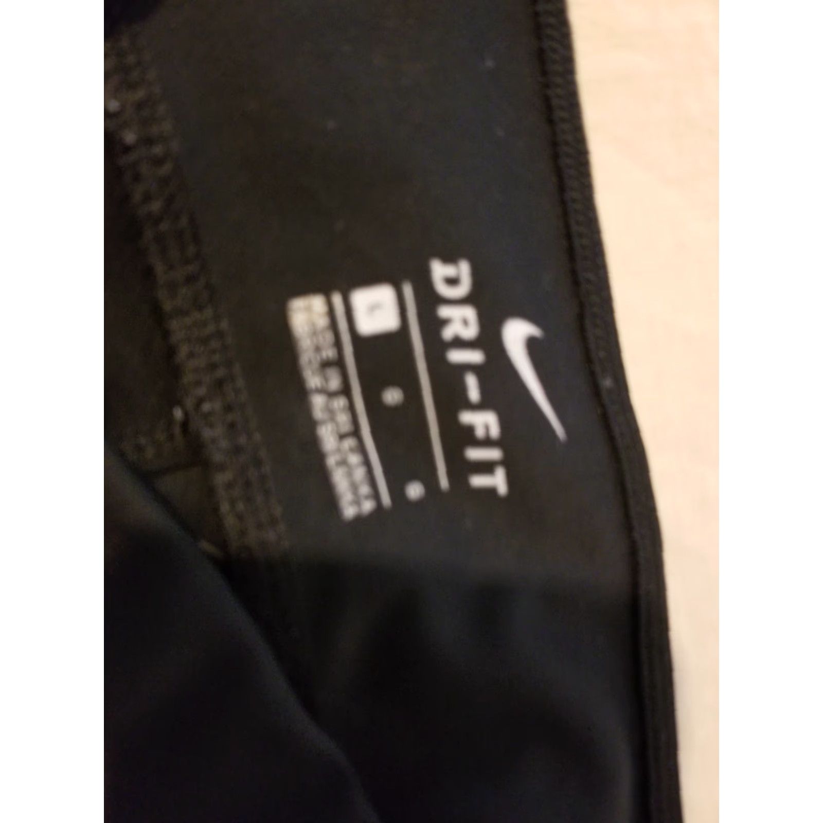Nike Womens Nike Pants Large XL Black Athletic Sweatpants Exercise Gym Workout Size 40" / US 18 - 7 Thumbnail