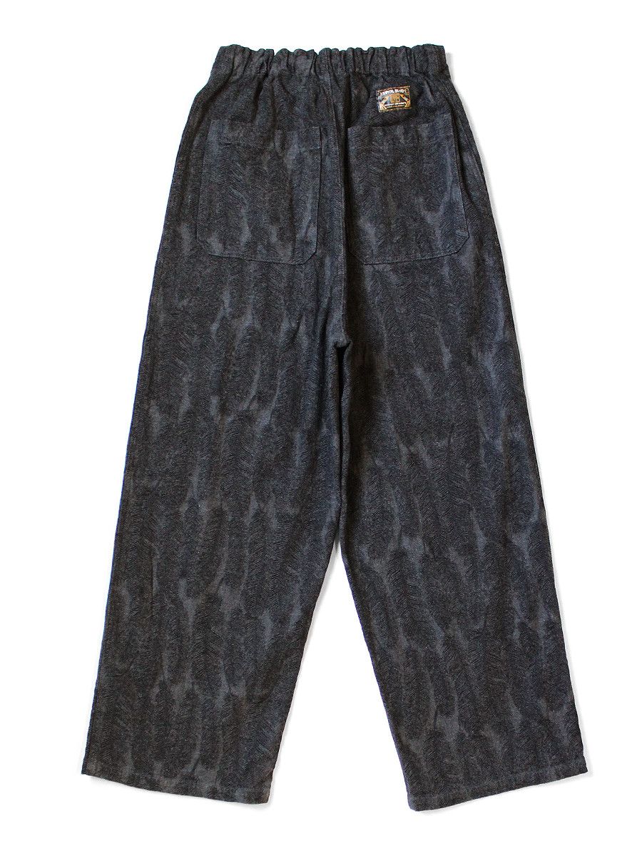 Kapital Kapital 12oz Magpie Denim W Knee Easy Baggy Pants black XL Size US 36 / EU 52 - 3 Thumbnail