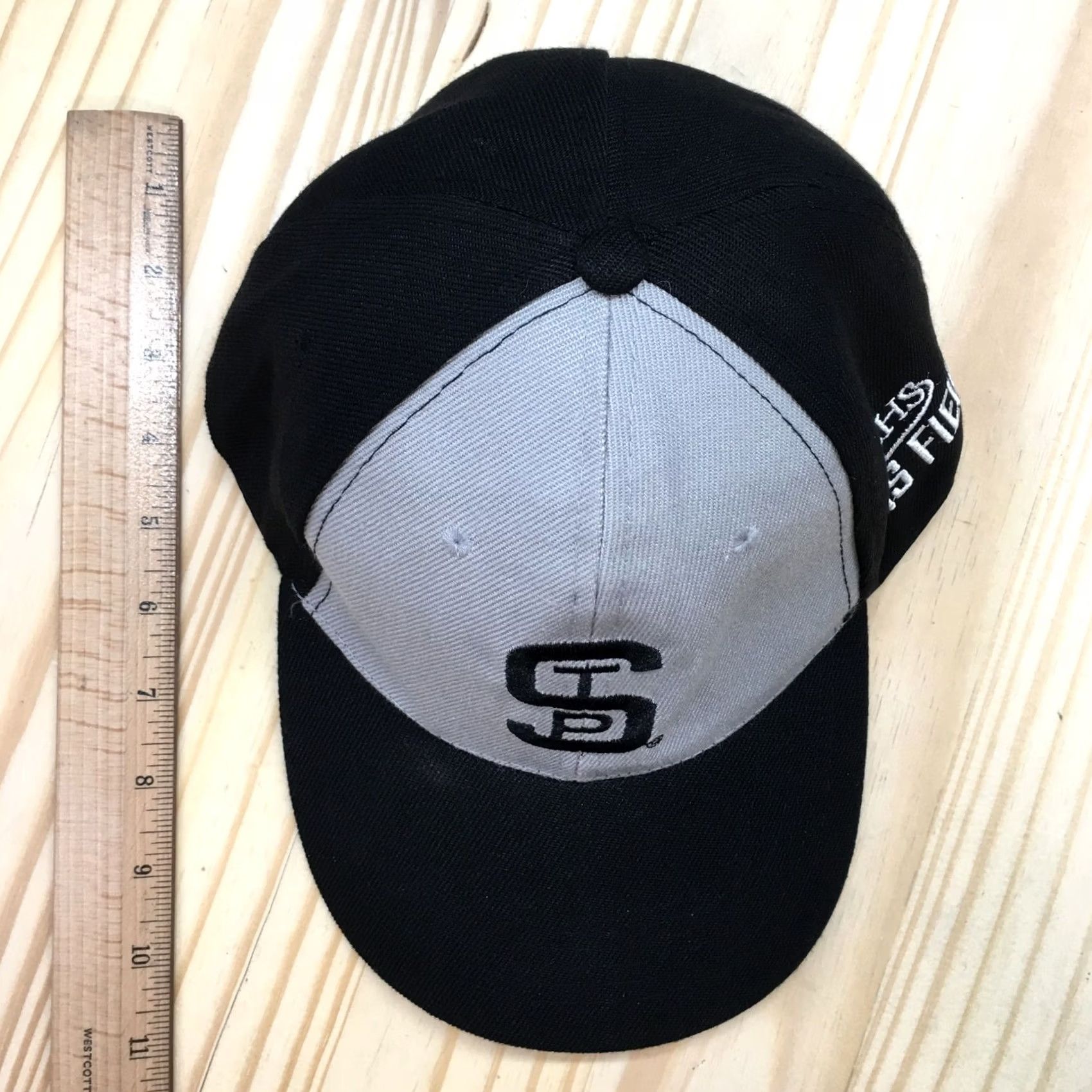 Logo 7 St. Paul Saints CHS Field Baseball Cap Men Black OS Curved Brim Embroidered Logo Size ONE SIZE - 3 Thumbnail