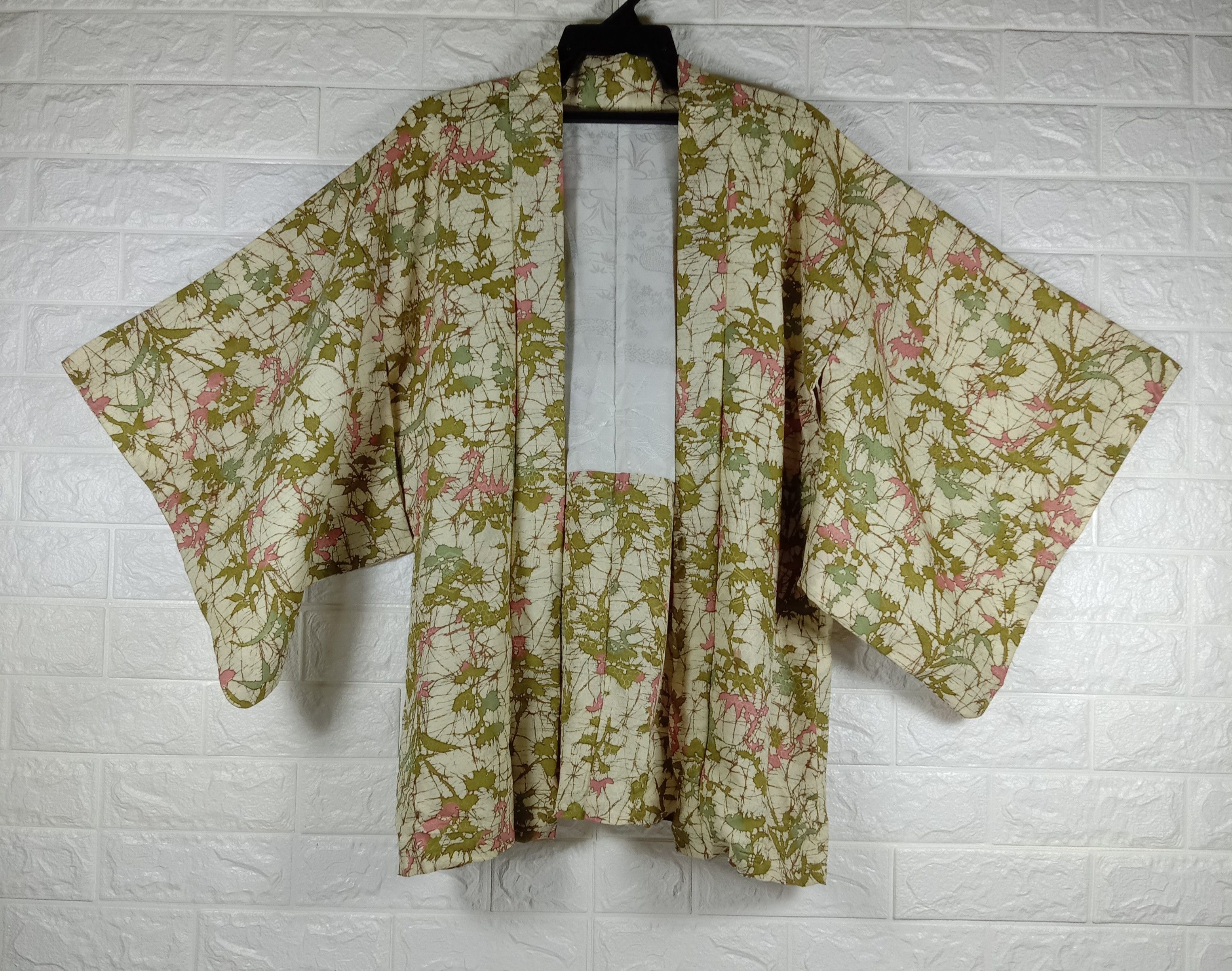 Japanese Brand Vintage Kimono Noragi Haori Hanten Cardigan Size US L / EU 52-54 / 3 - 1 Thumbnail