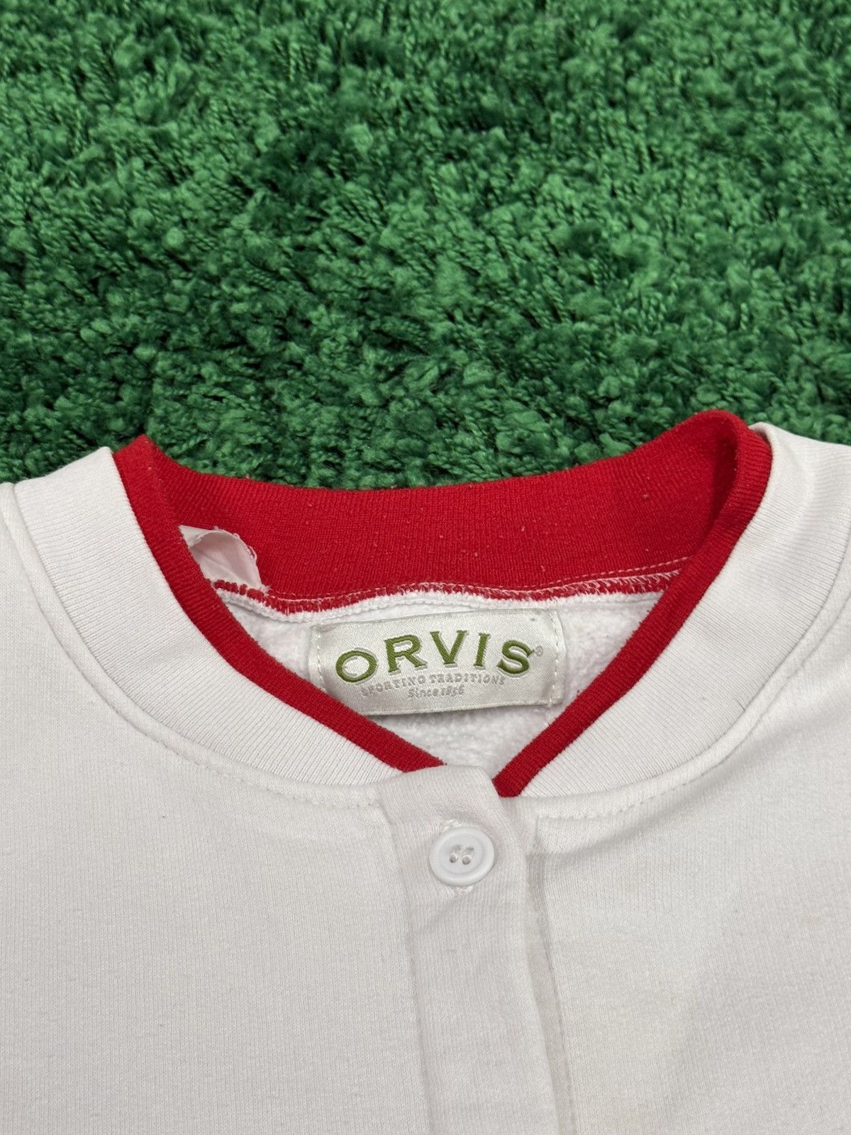 Vintage Vintage Birds Cardigan White Large 90s Retro Orvis Size US L / EU 52-54 / 3 - 5 Thumbnail