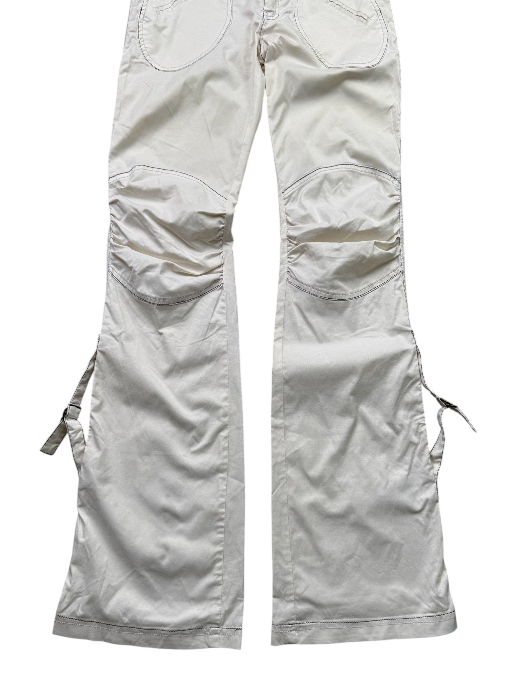 Japanese Brand Vintage Flare Pants With Bondage W484(V9) Size 25" / US 0 / IT 36 - 3 Thumbnail