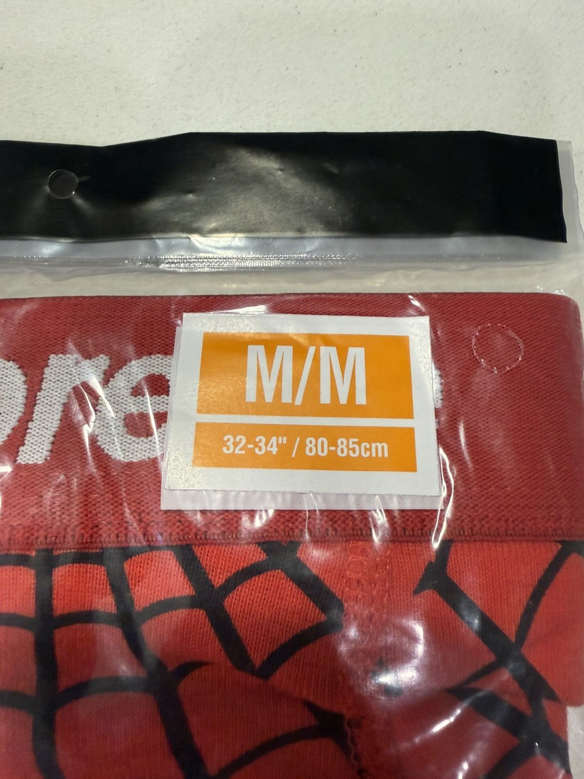 Hanes × Supreme Supreme x Hanes Spiderman Boxers Red Size M Size 32 - 3 Thumbnail