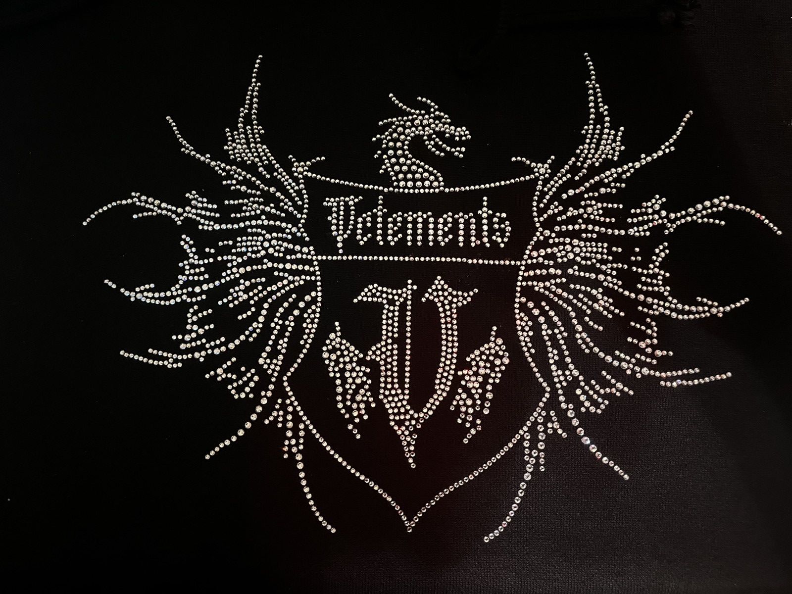 Vetements Vetements Crystal Dragon Hoodie Size US XL / EU 56 / 4 - 9 Thumbnail