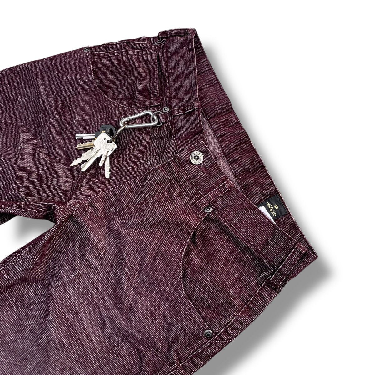 Isamu Katayama Backlash 🇯🇵 SEMANTIC DESIGN CORDUROY BUCKLE PANTS Size US 28 / EU 44 - 4 Thumbnail