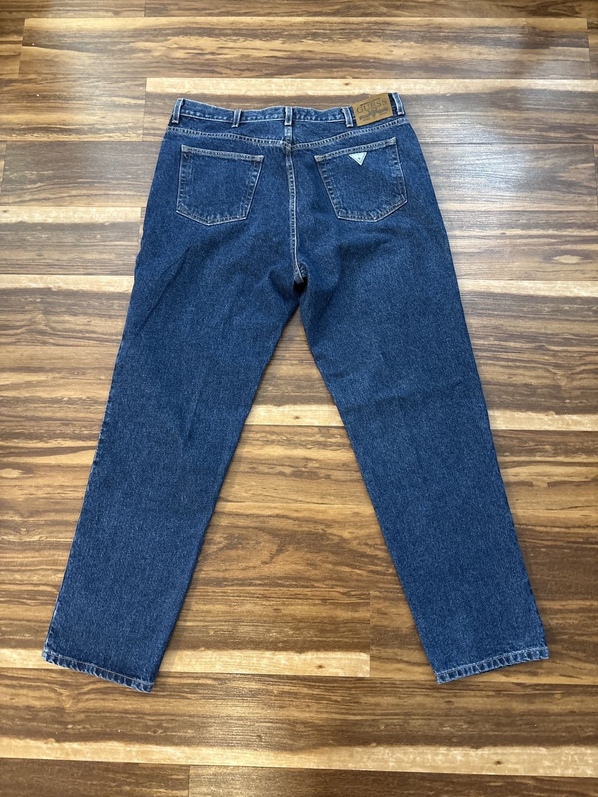 Guess Vintage Guess Classic Straight Fit Blue Jeans Size US 40 / EU 56 - 2 Thumbnail