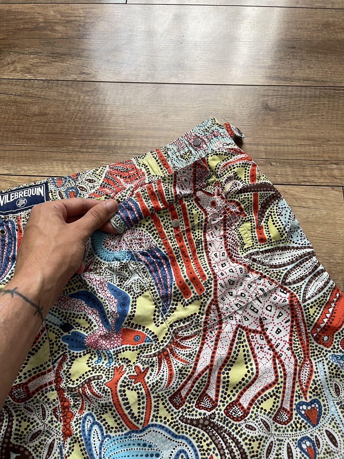 Vilebrequin Vilebrequin Psychedelic Shorts Swimming Size US 40 / EU 56 - 8 Thumbnail