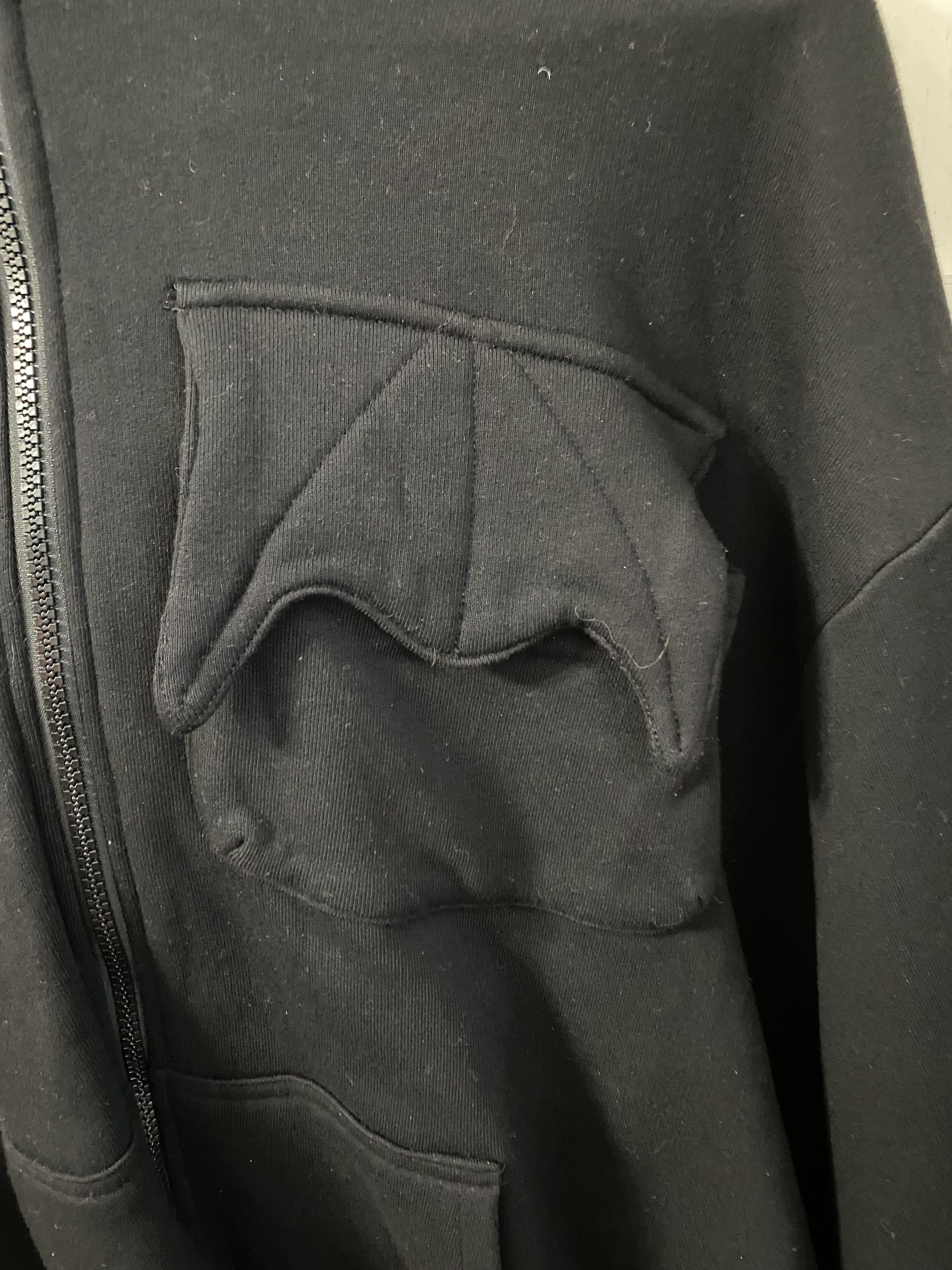 Other New Cropped Bat Zip Hoodie with Wings Size US L / EU 52-54 / 3 - 5 Thumbnail