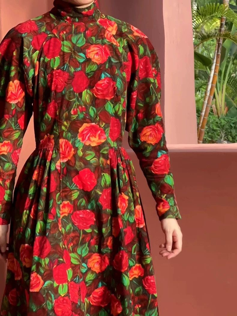 Kenzo KENZO Rosebud dress Size M / US 6-8 / IT 42-44 - 8 Thumbnail