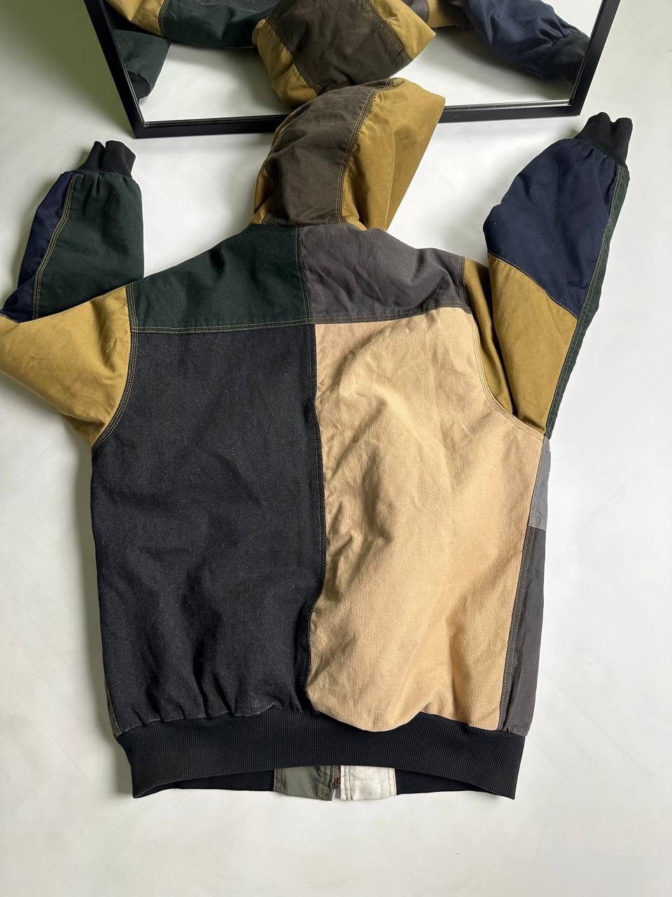 Carhartt Vintage 90s Carhartt Patchwork Reworked USA Streetwear Size US XL / EU 56 / 4 - 10 Thumbnail